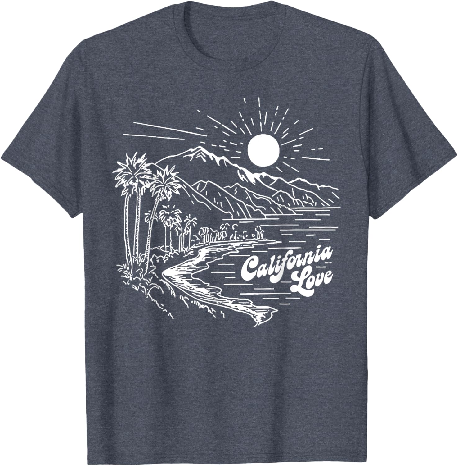 California Love T-Shirt for Men and Women - Stylish and Comfortable Apparel - 5