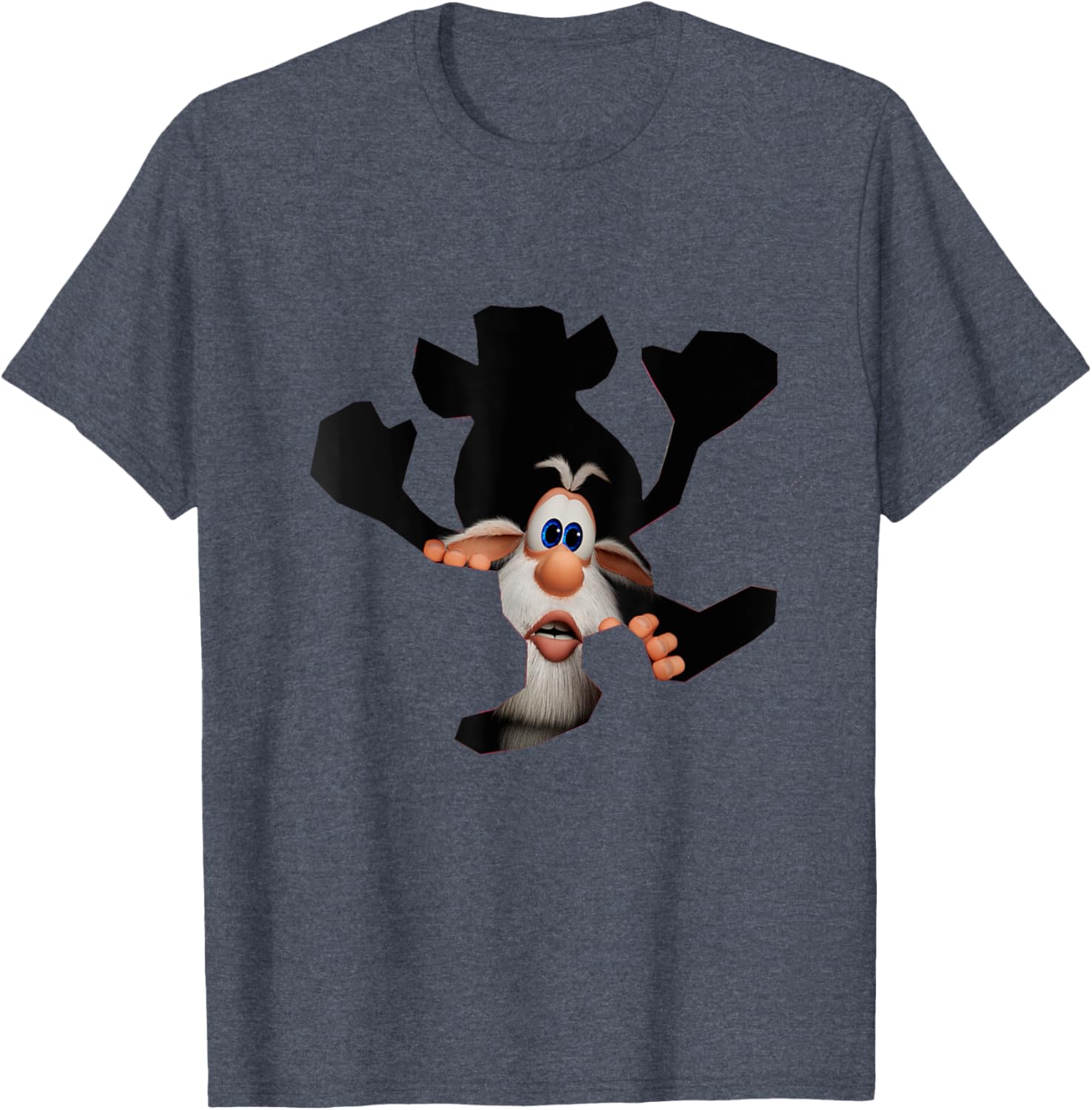 Cool Wall Hole Booba T-Shirt for Unique Casual Style and Comfort - 18