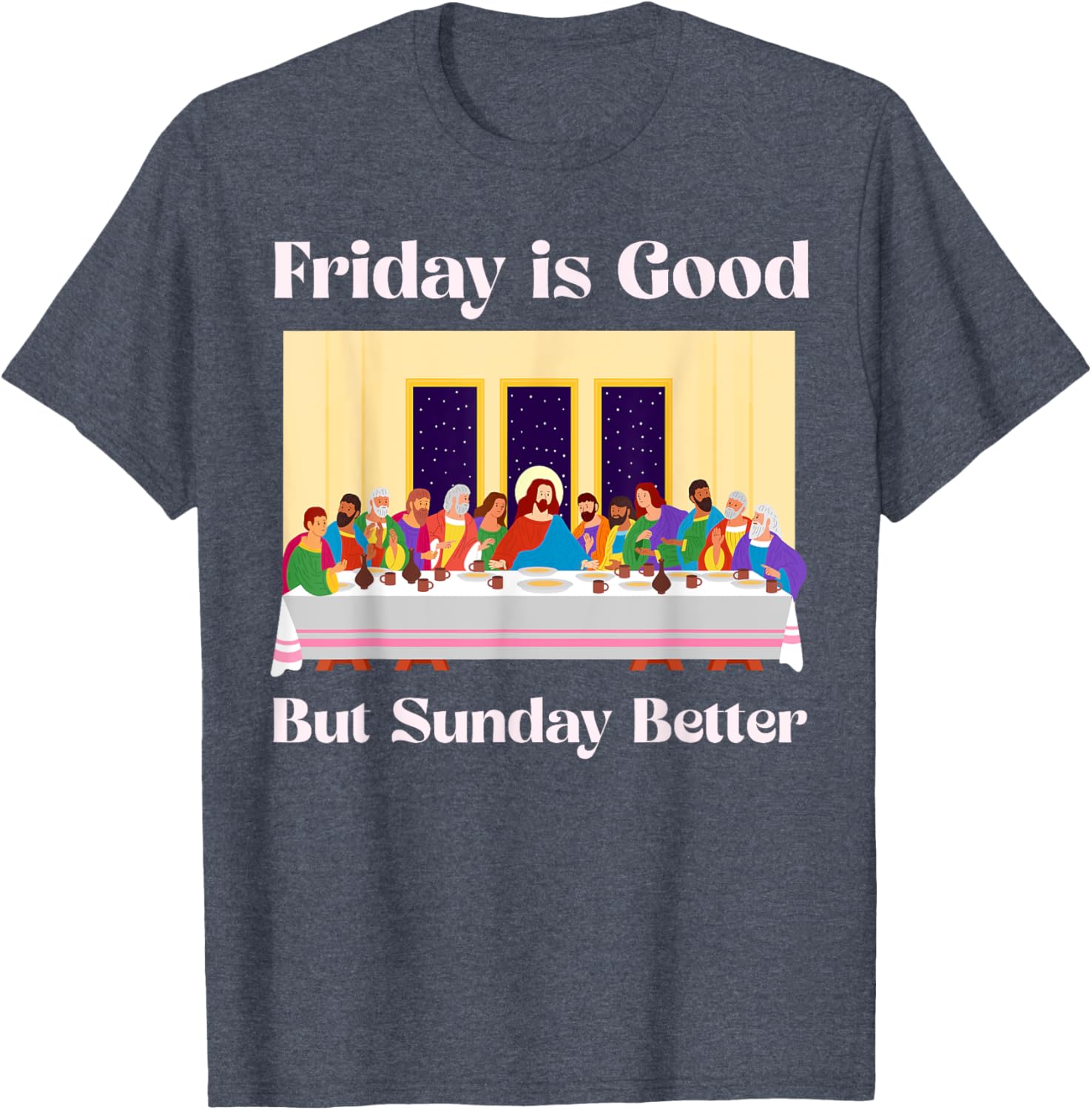 Friday is Good But Sunday is Better Easter T-Shirt for Christians - 7