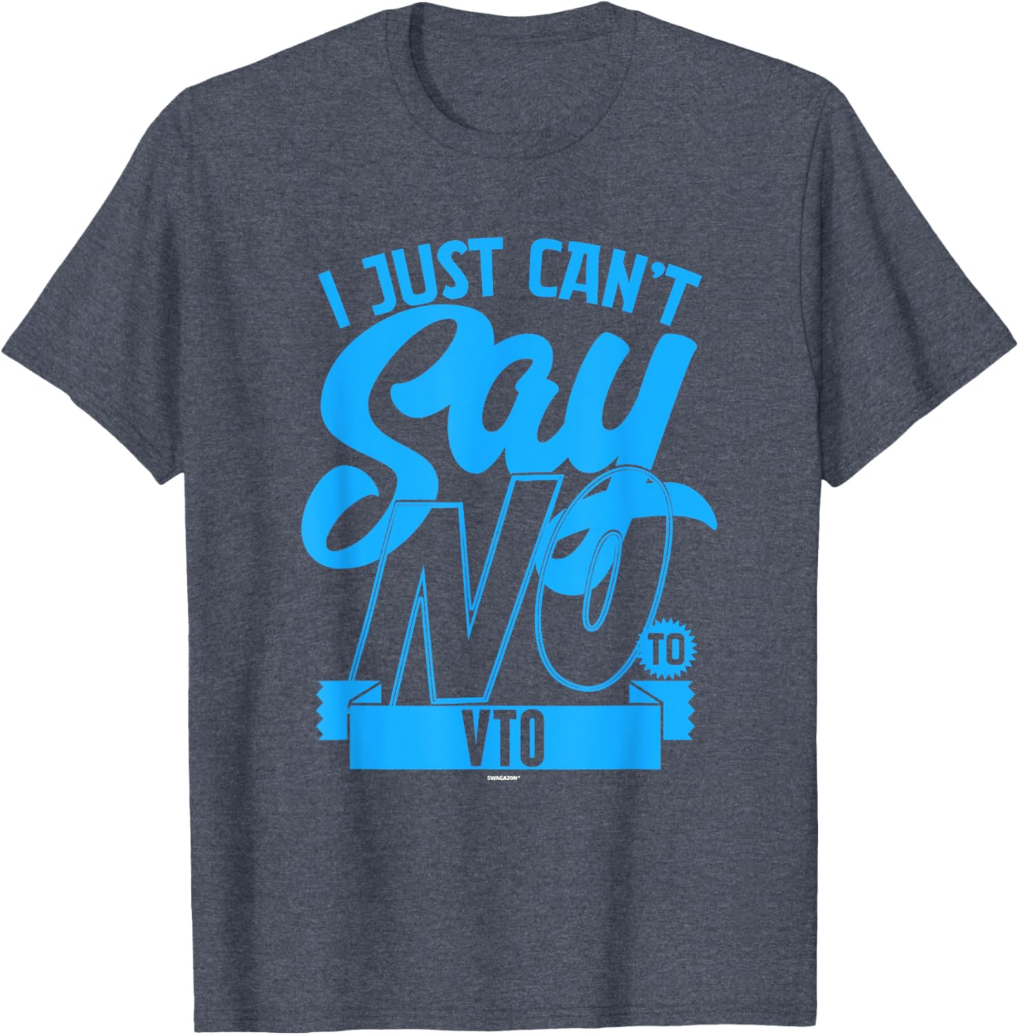 Coworker Associate I Just Can't Say No to VTO T-Shirt for Fun Office Wear - 7