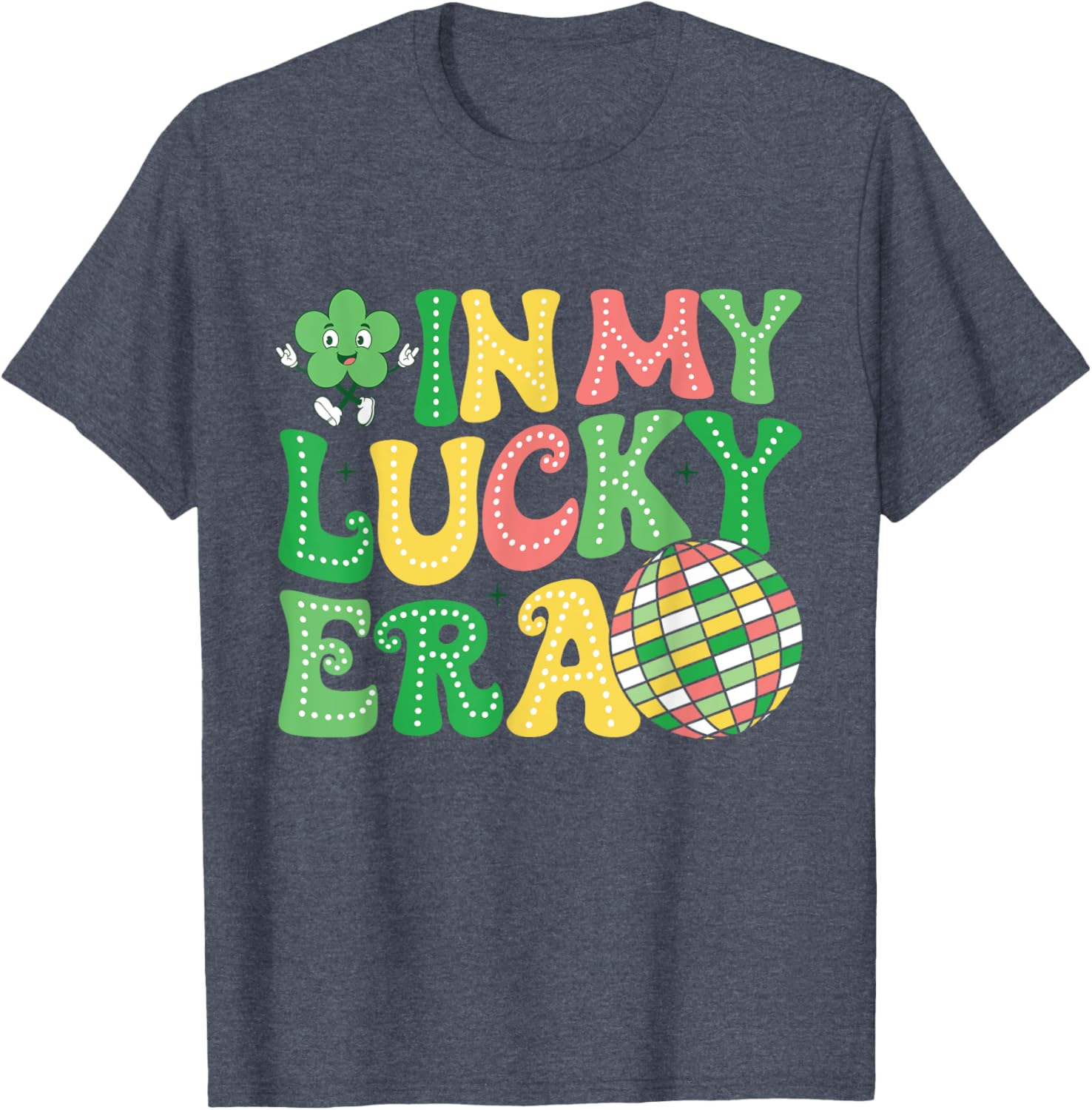 Funny St Patricks Day Shamrock T-Shirt for Kids - Lucky Era Design - 9