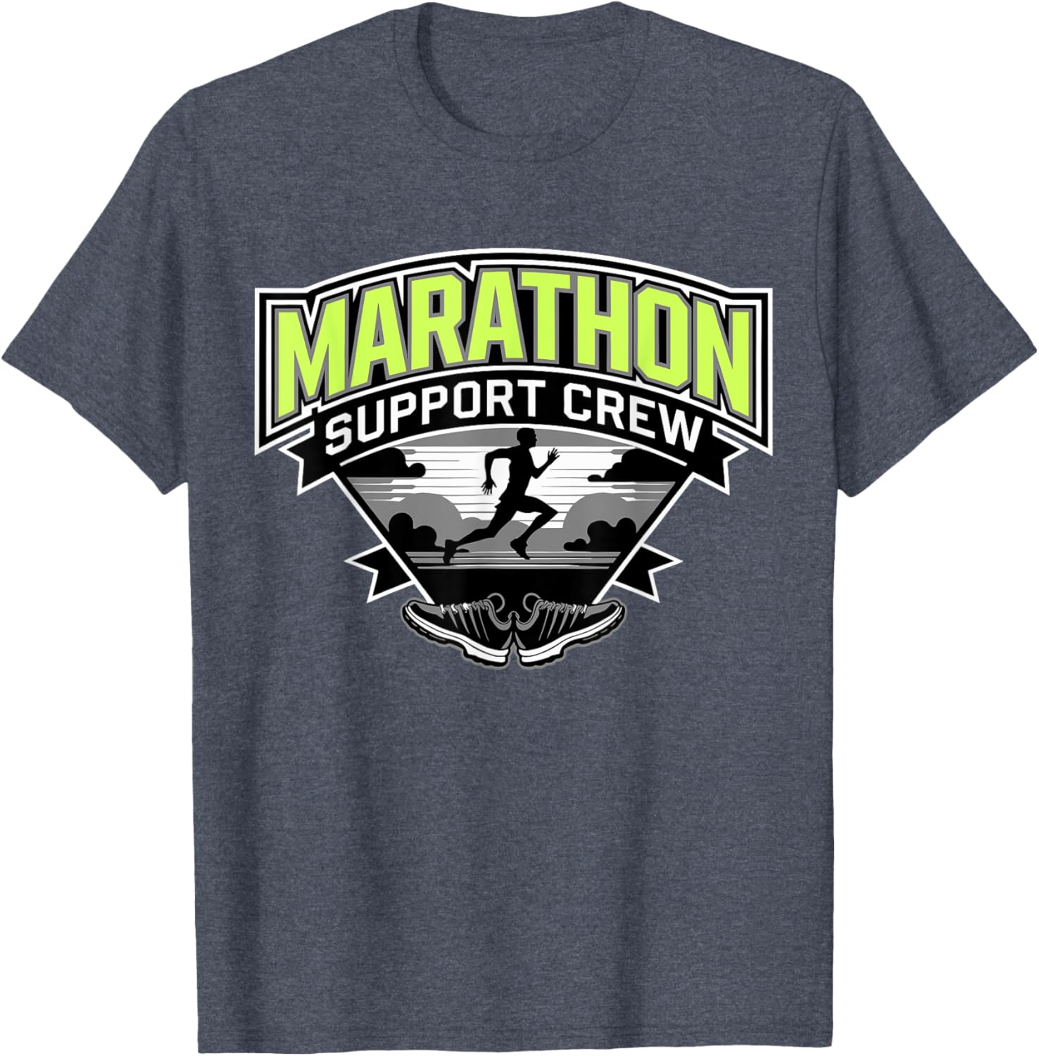 Funny Marathon Support Crew T-Shirt for Men and Women, Perfect Gift - 9