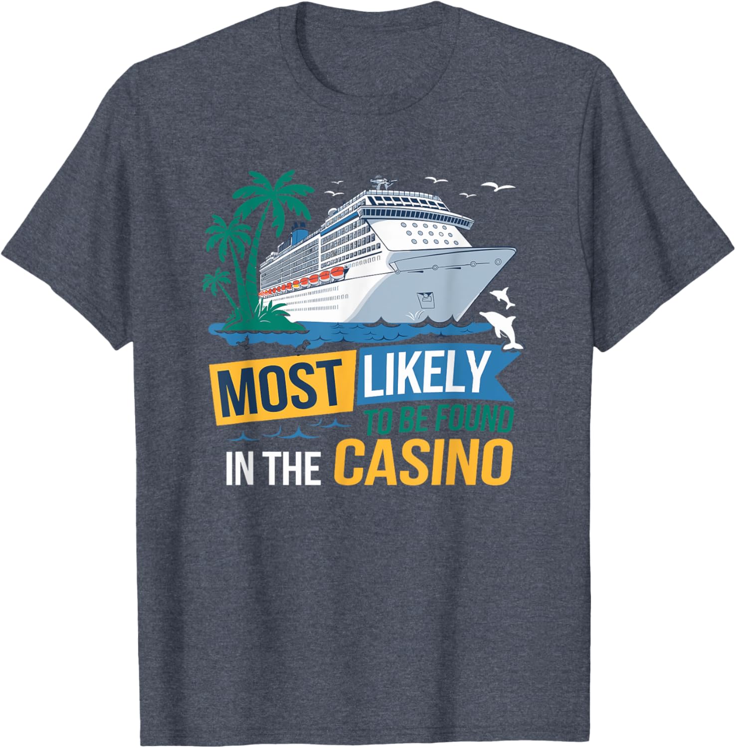 Casino Cruise Family Matching T-Shirts for Fun and Stylish Memories - 1