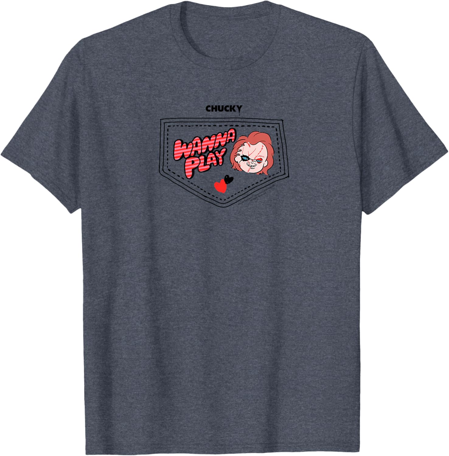 Chucky Wanna Play Faux Pocket T-Shirt for Trendy Kids' Fashion - 2
