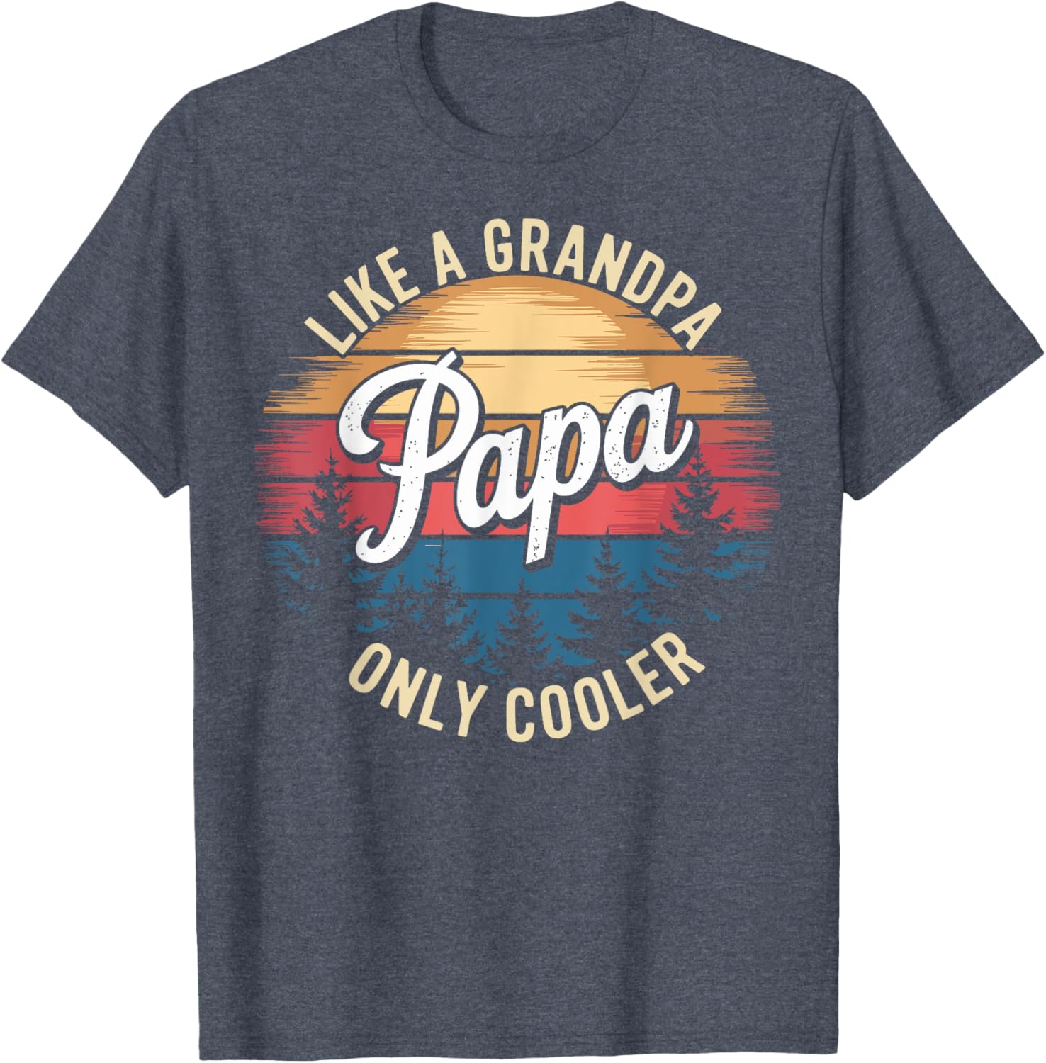 Funny Papa Definition T-Shirt Cool Grandpa Gift for Dads and Grandpas - 5