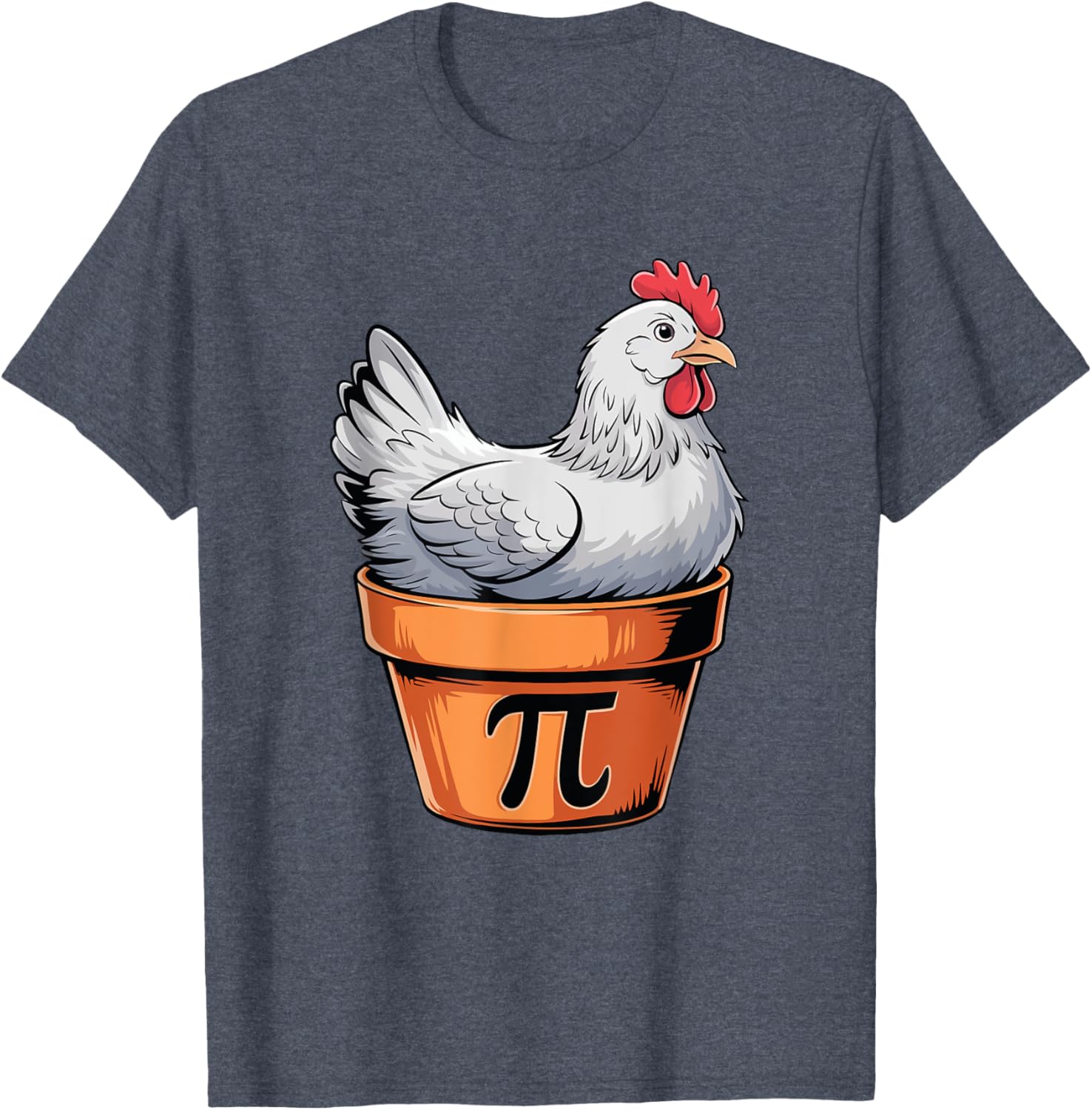 Funny Chicken Pot Pie Day T-Shirt for Teachers and Students March 14 - 24