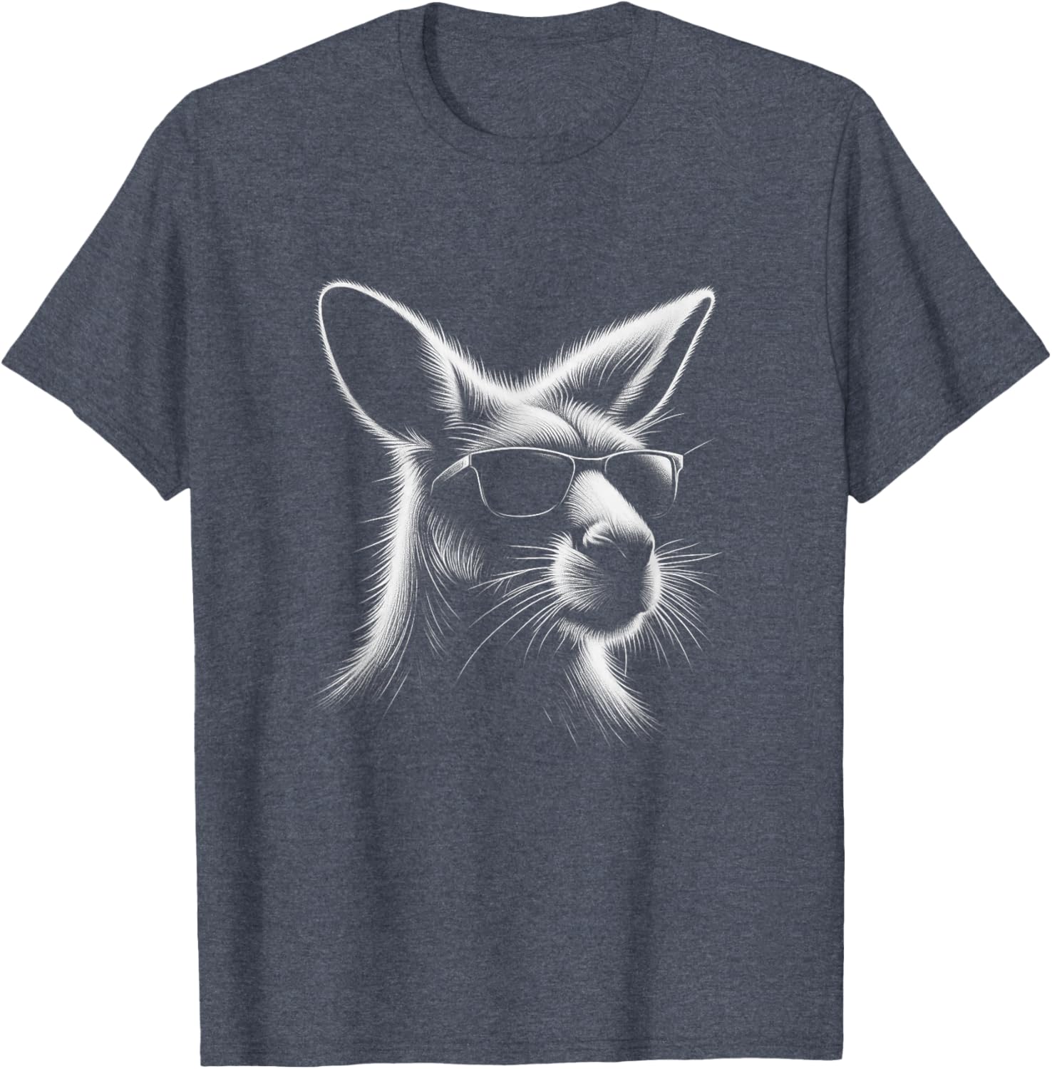 Cool Kangaroo Sunglasses T-Shirt for Men and Kids - Fun Summer Fashion - 6
