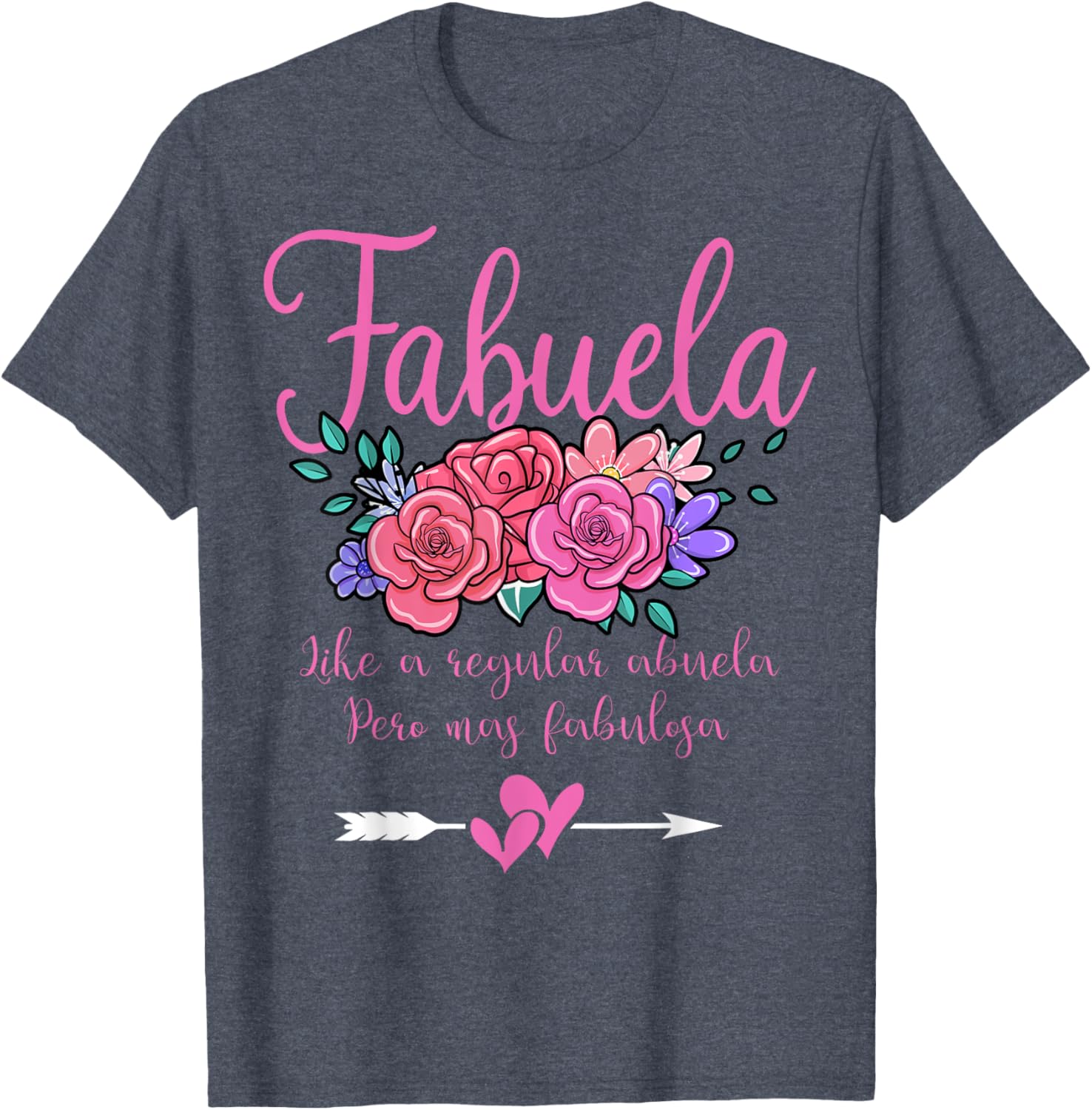 Fabuela Abuela Funny Spanish Grandma Definition T-Shirt for Family Fun - 21