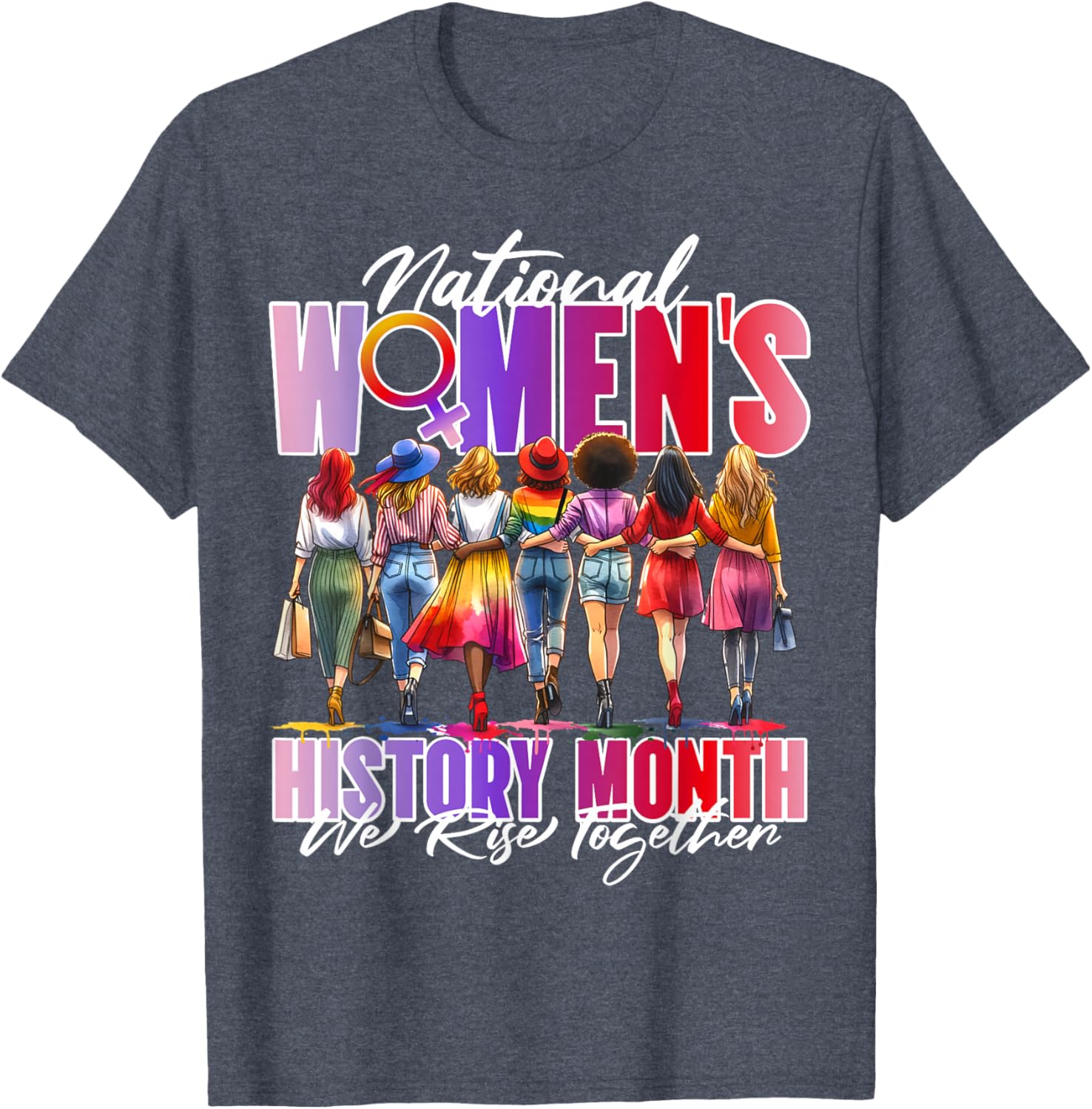 Embrace Equity Women's History Month 2025 T-Shirt for Every Woman - 7
