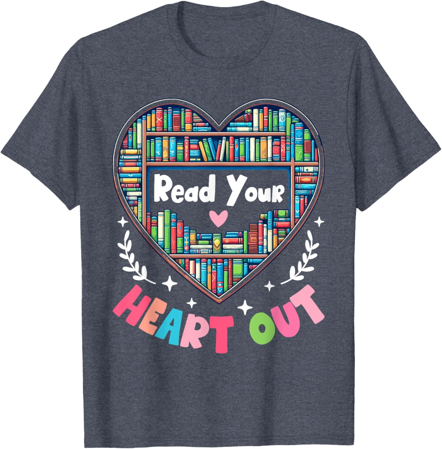 Cute Retro Reading T-Shirt for Women Perfect for Valentine's Day Gift - 20