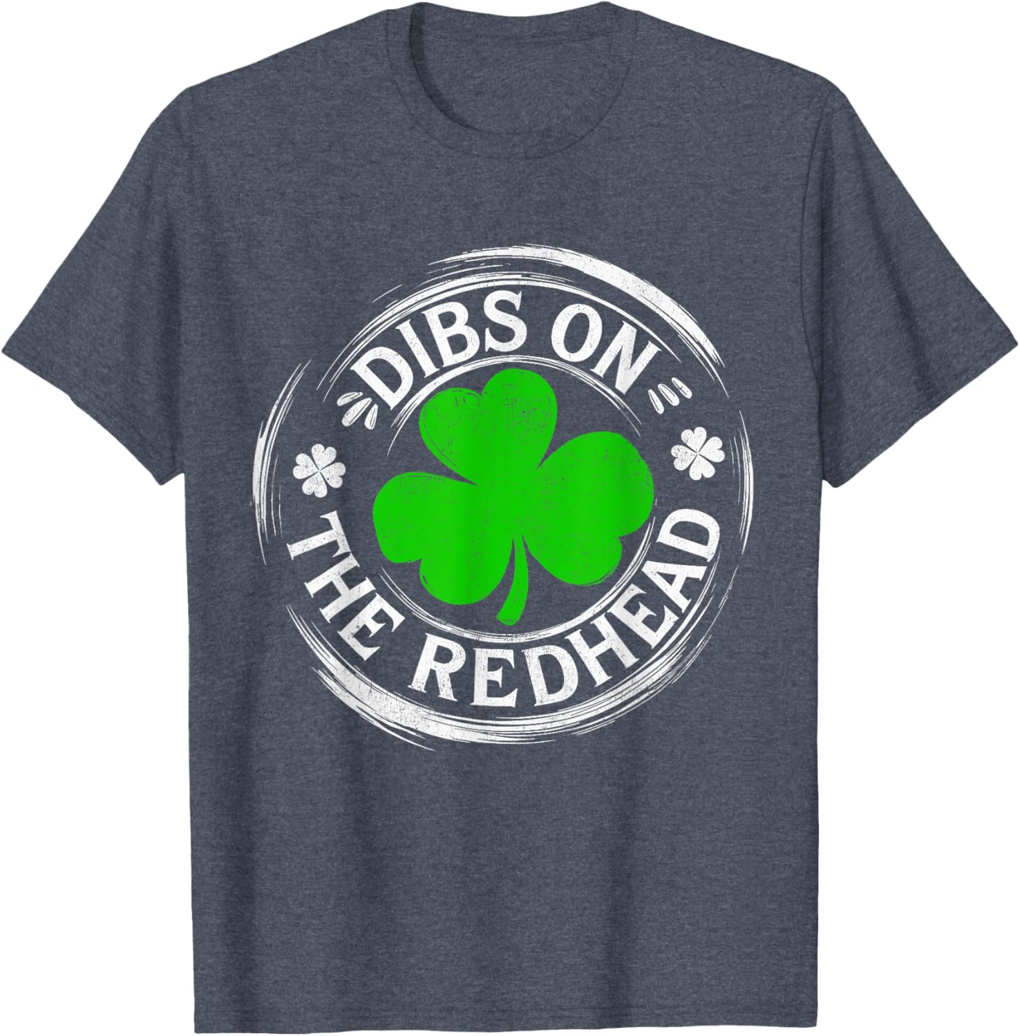 Dibs On The Redhead Funny St Patrick's Day T-Shirt for Fun Celebrations - 11