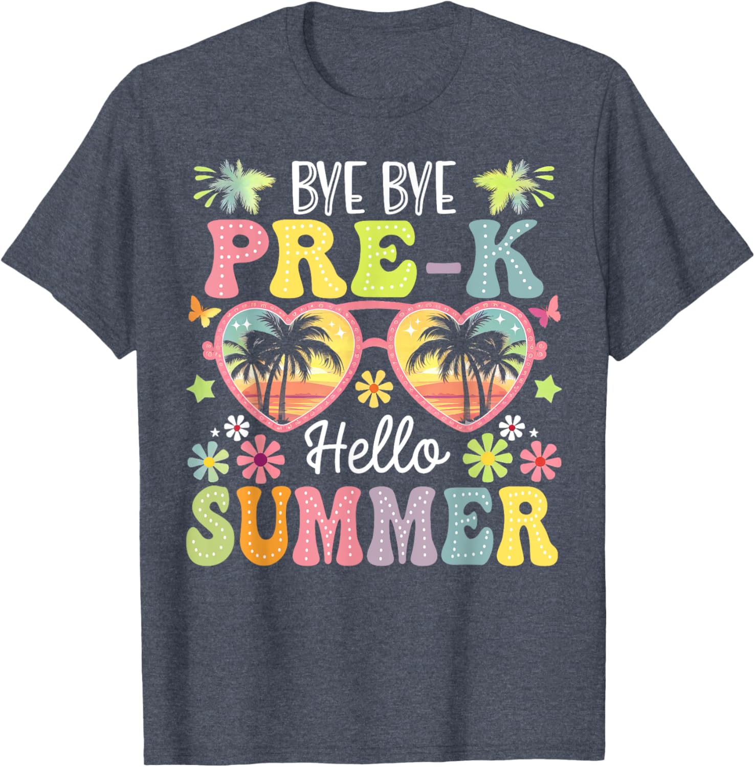 Goodbye Pre-K Hello Summer Boys Kids T-Shirt for Last Day of School - 15