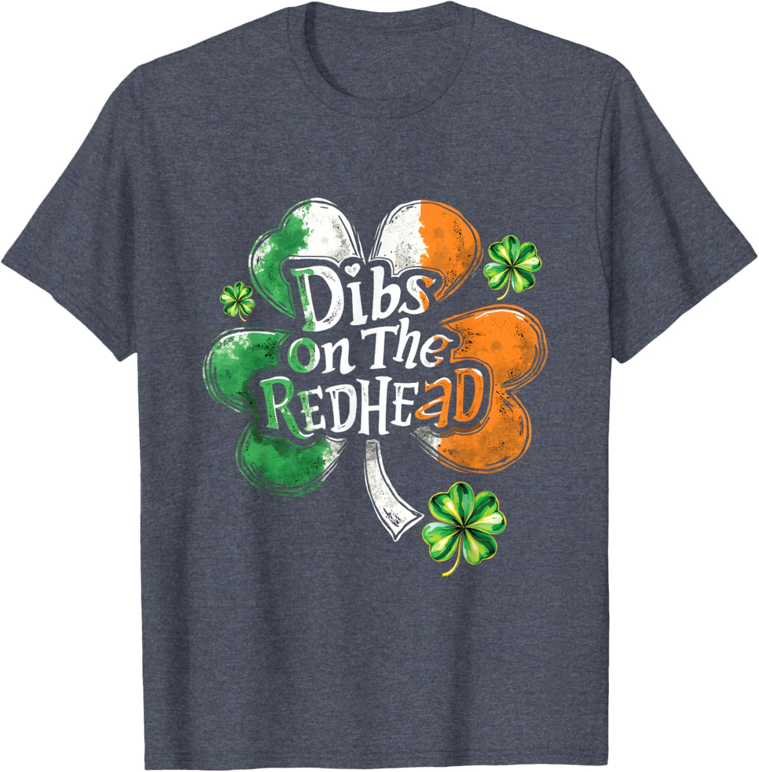 Dibs on the Redhead St Patrick's Shamrock T-Shirt for Irish Pride - 18