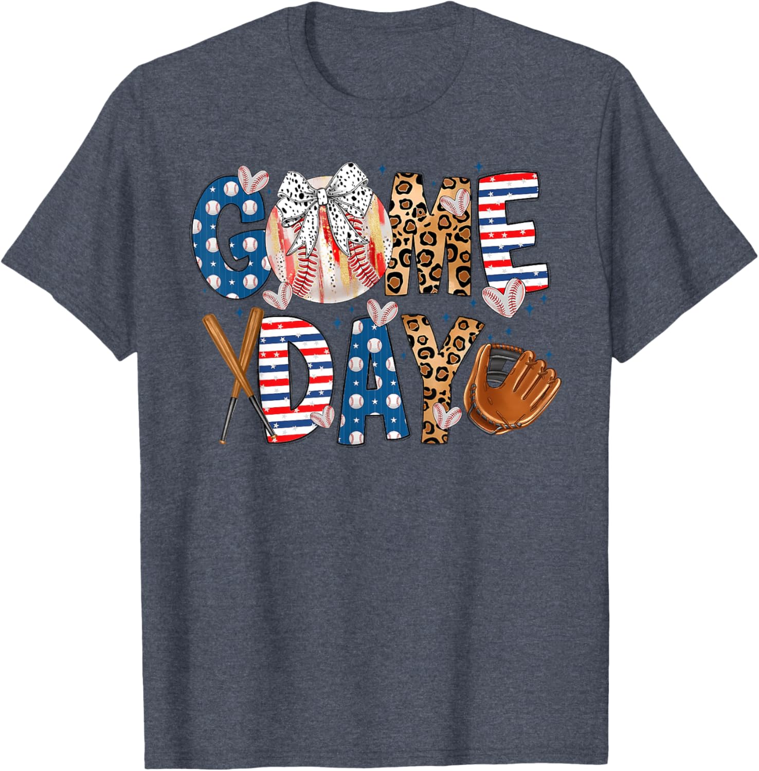 Funny Coquette Bow Baseball Mom T-Shirt for Game Day Enthusiasts - 3