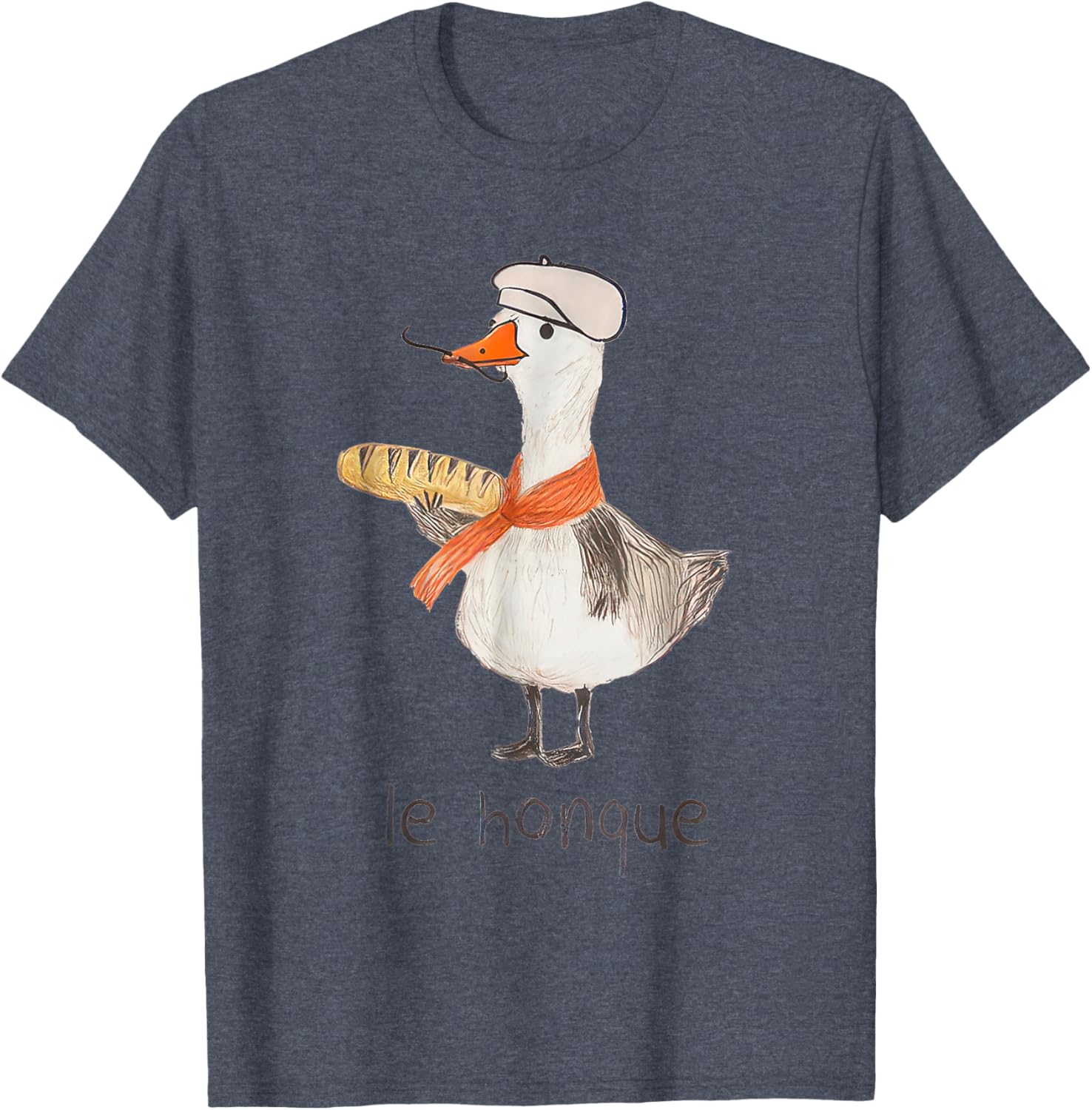 Funny French Goose Shirt Le Honque Casual Tee for Stylish Comfort - 16