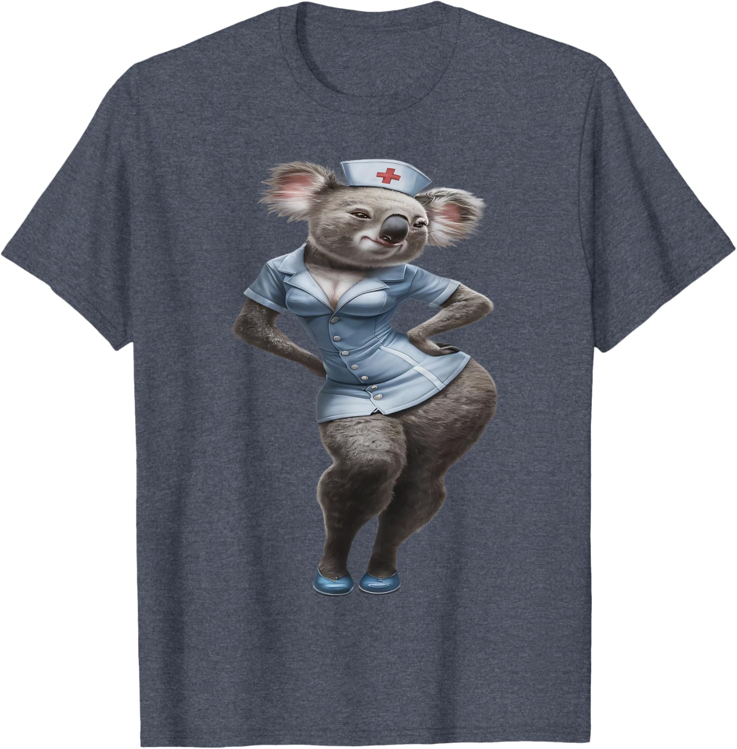 Funny Koala Nurse T-Shirt for Men and Women - Cute and Comfy Apparel - 3