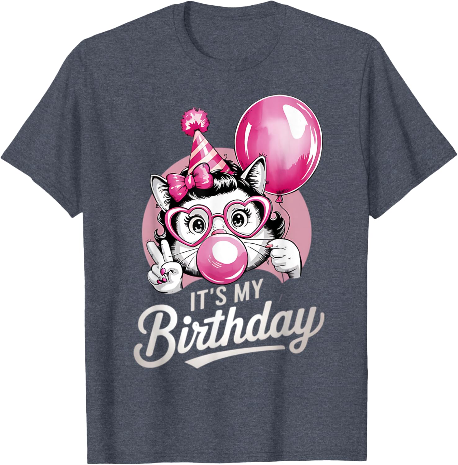 Cute Retro Monkey Birthday T-Shirt for Girls - Perfect Party Outfit! - 7