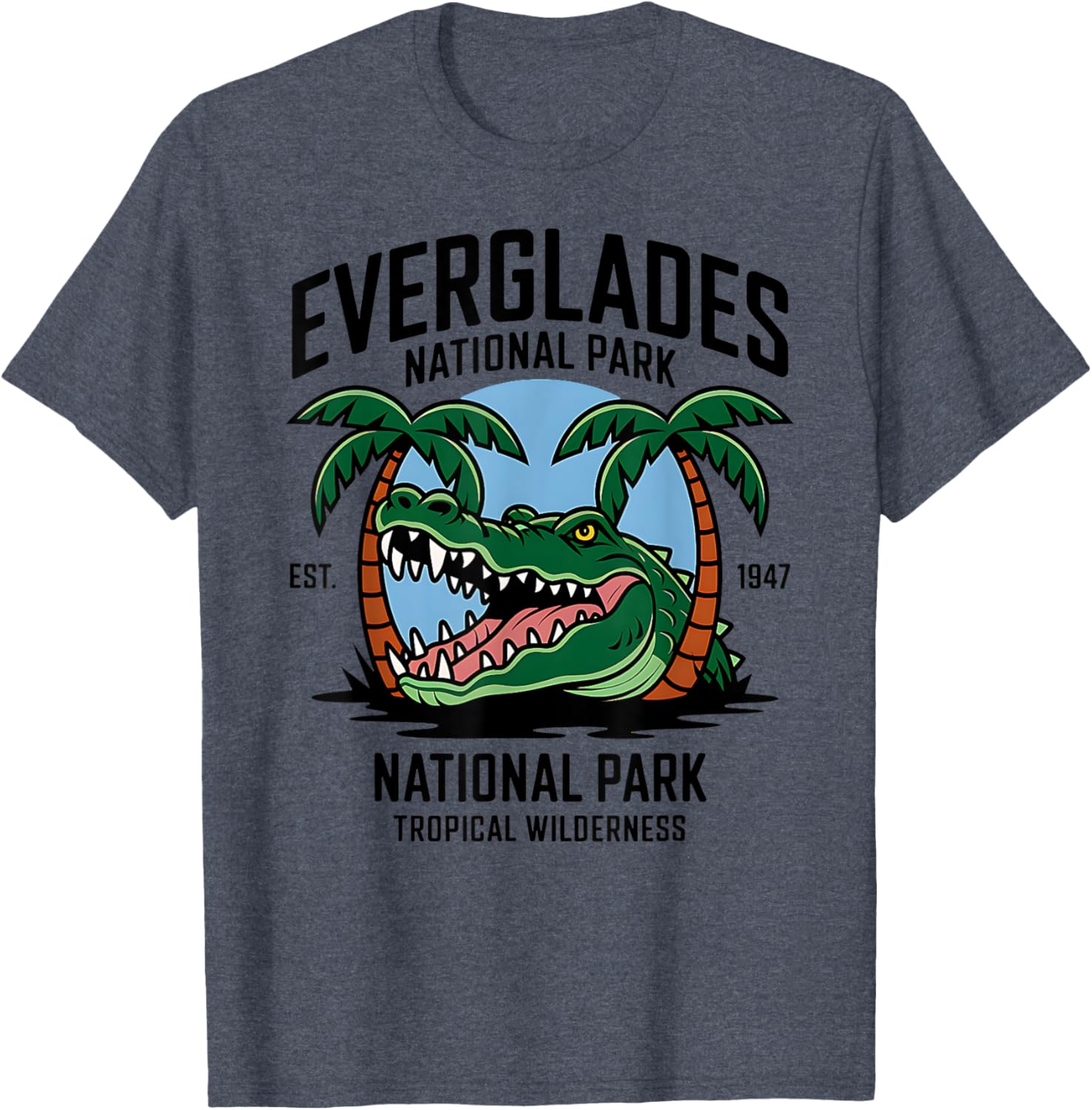 Everglades National Park Tropical Wilderness T-Shirt for Nature Lovers - 9