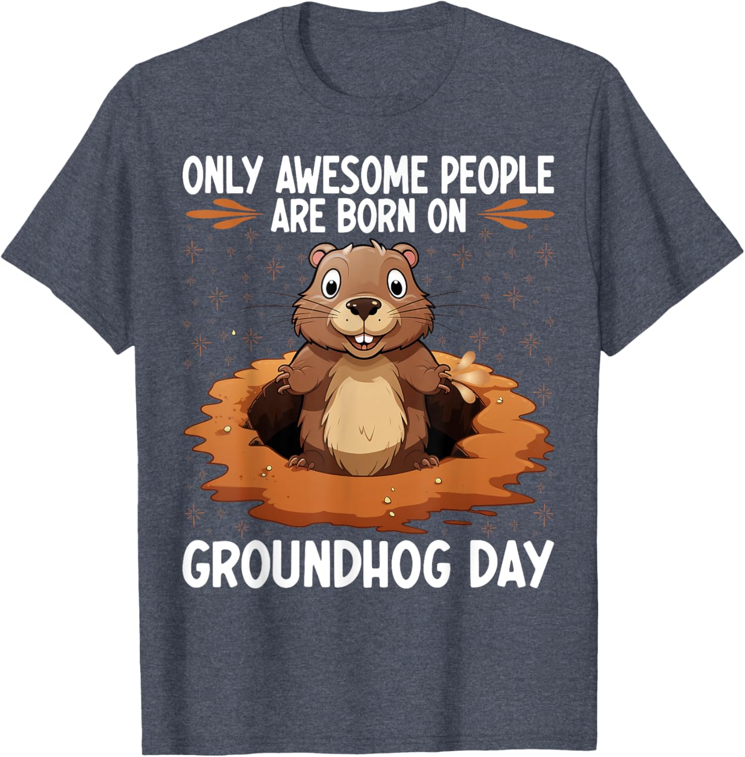 Funny Groundhog Day Birthday T-Shirt for Unique Celebrations - 2