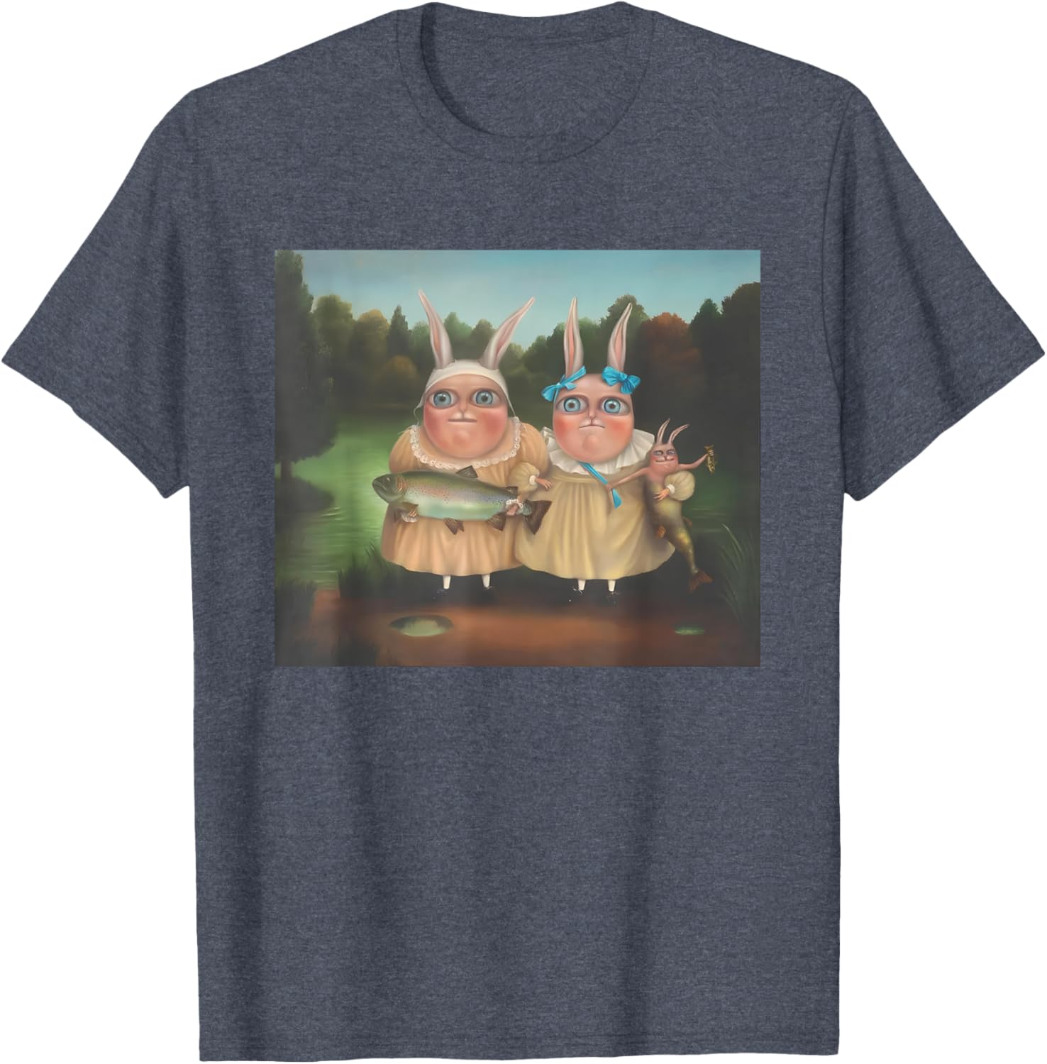 Cute Easter Bunny T-Shirt for Rabbit Lovers by Irena Aizen - 29