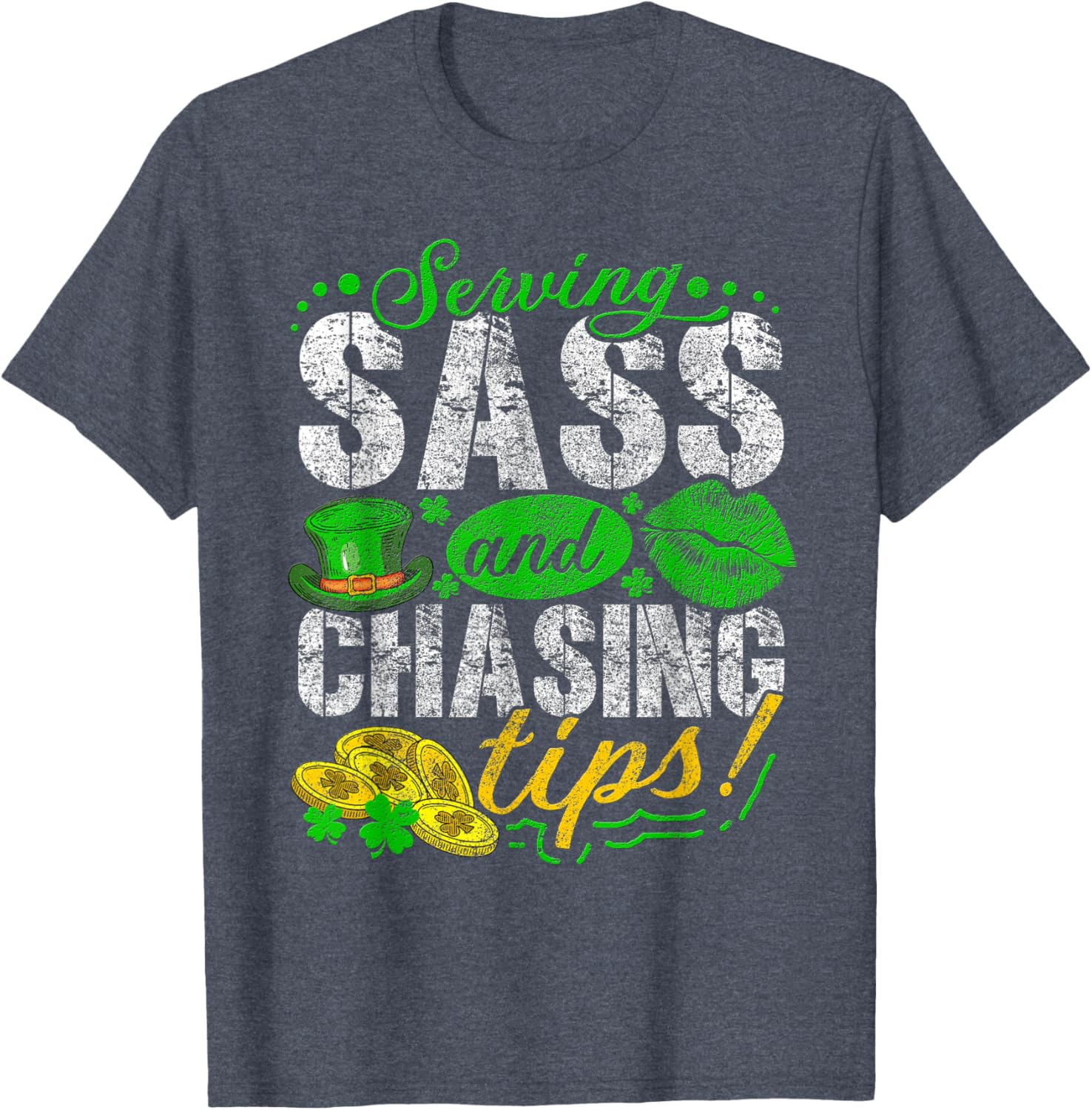 Funny St Patricks Day T-Shirt for Waitresses and Bartenders - 1
