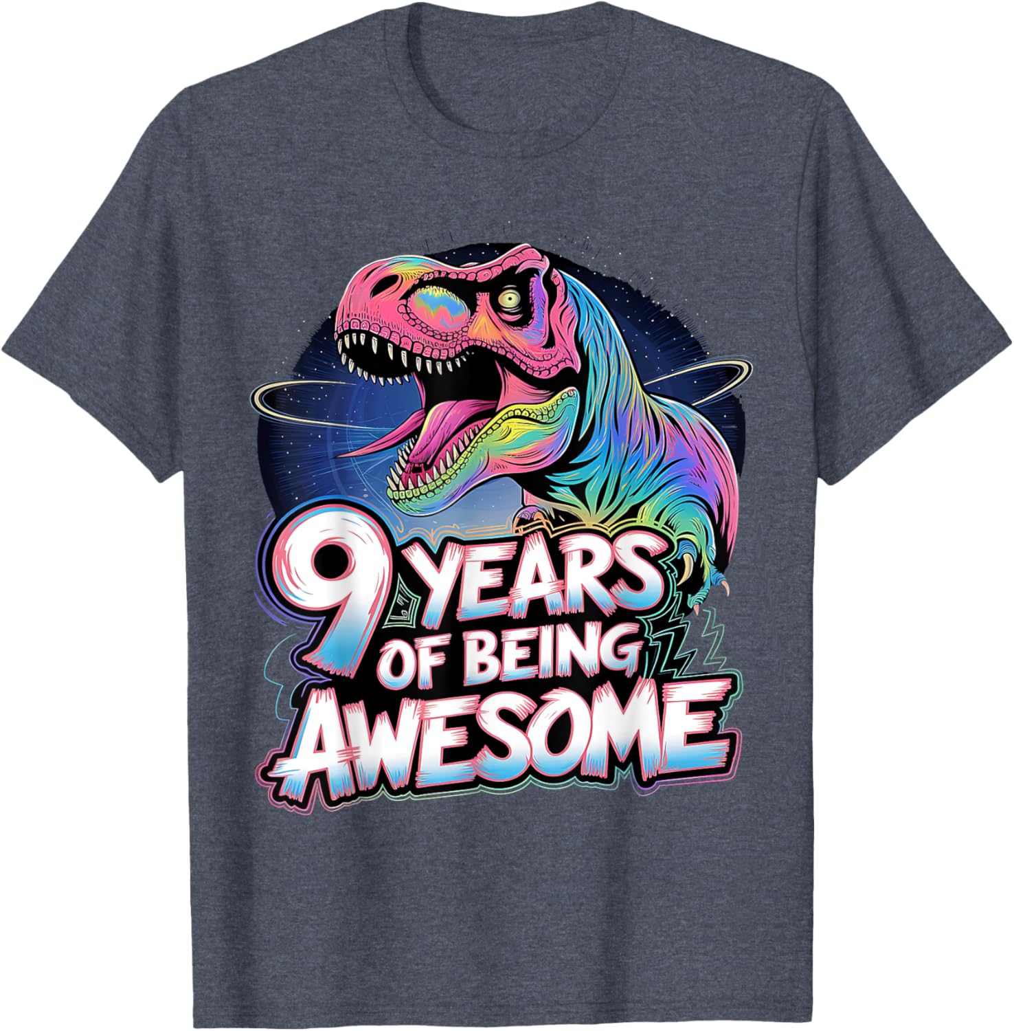 Cute Dinosaur 9th Birthday Shirt for Boys - Perfect Gift for 9 Year Olds - 14