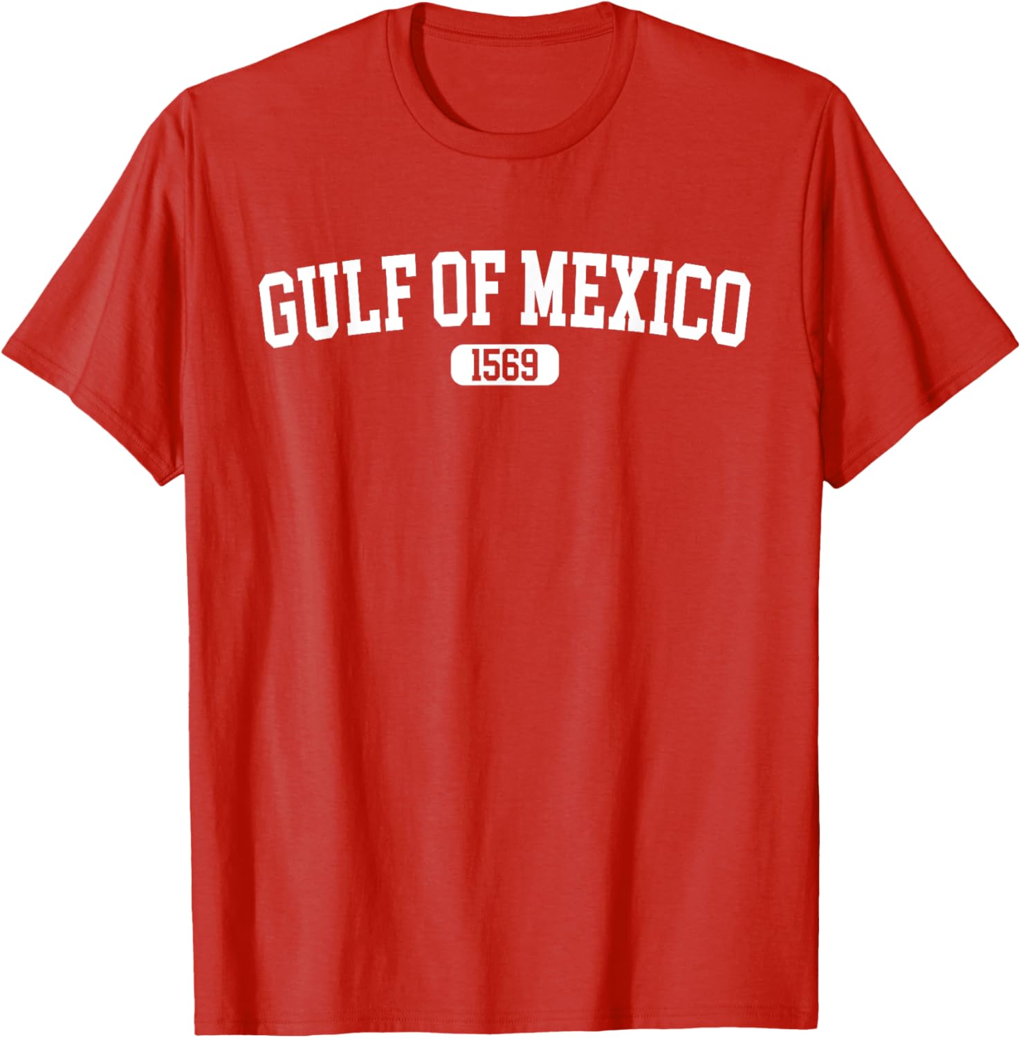 Gulf of Mexico Map Lover T-Shirt for Enthusiasts and Travelers - 4