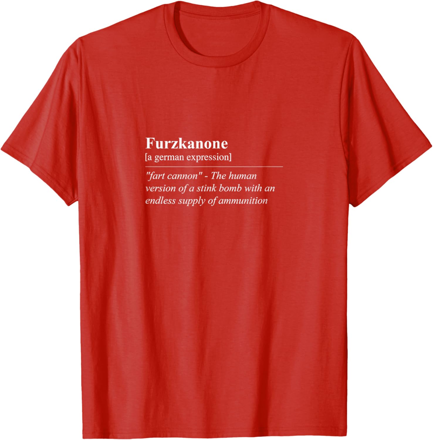 Funny Furzkanone T-Shirt - Quirky German Phrase Tee for Laughs - 4