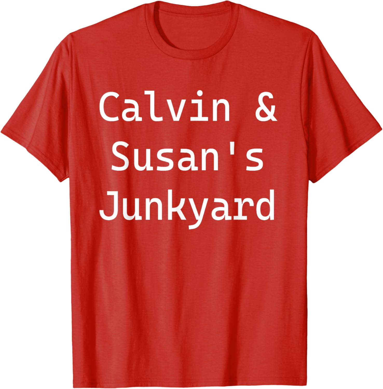 Calvin & Susan's Junkyard T-Shirt for Unique Style and Comfort - 13