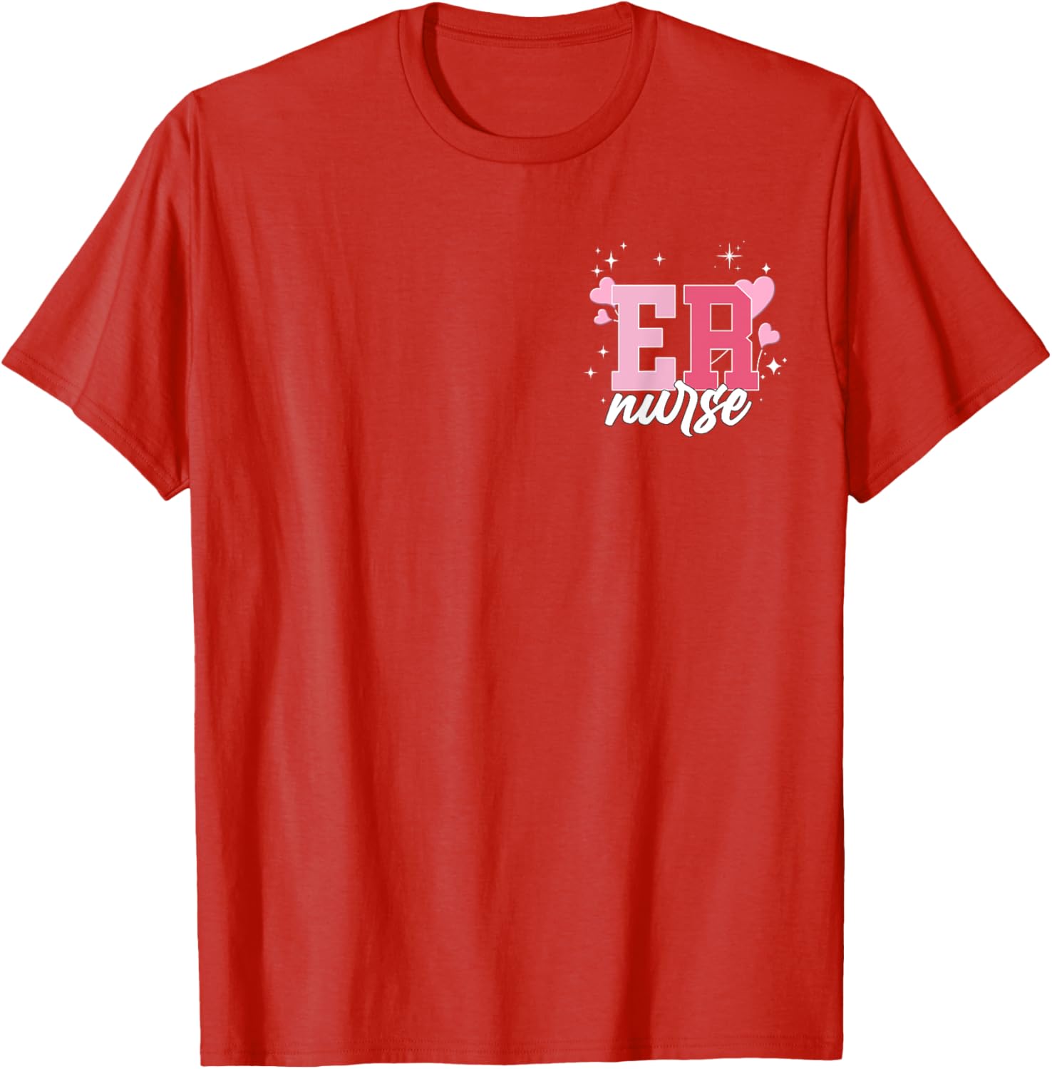 Emergency Department Valentine T-Shirt for ER Nurses - Cute & Fun Design - 12