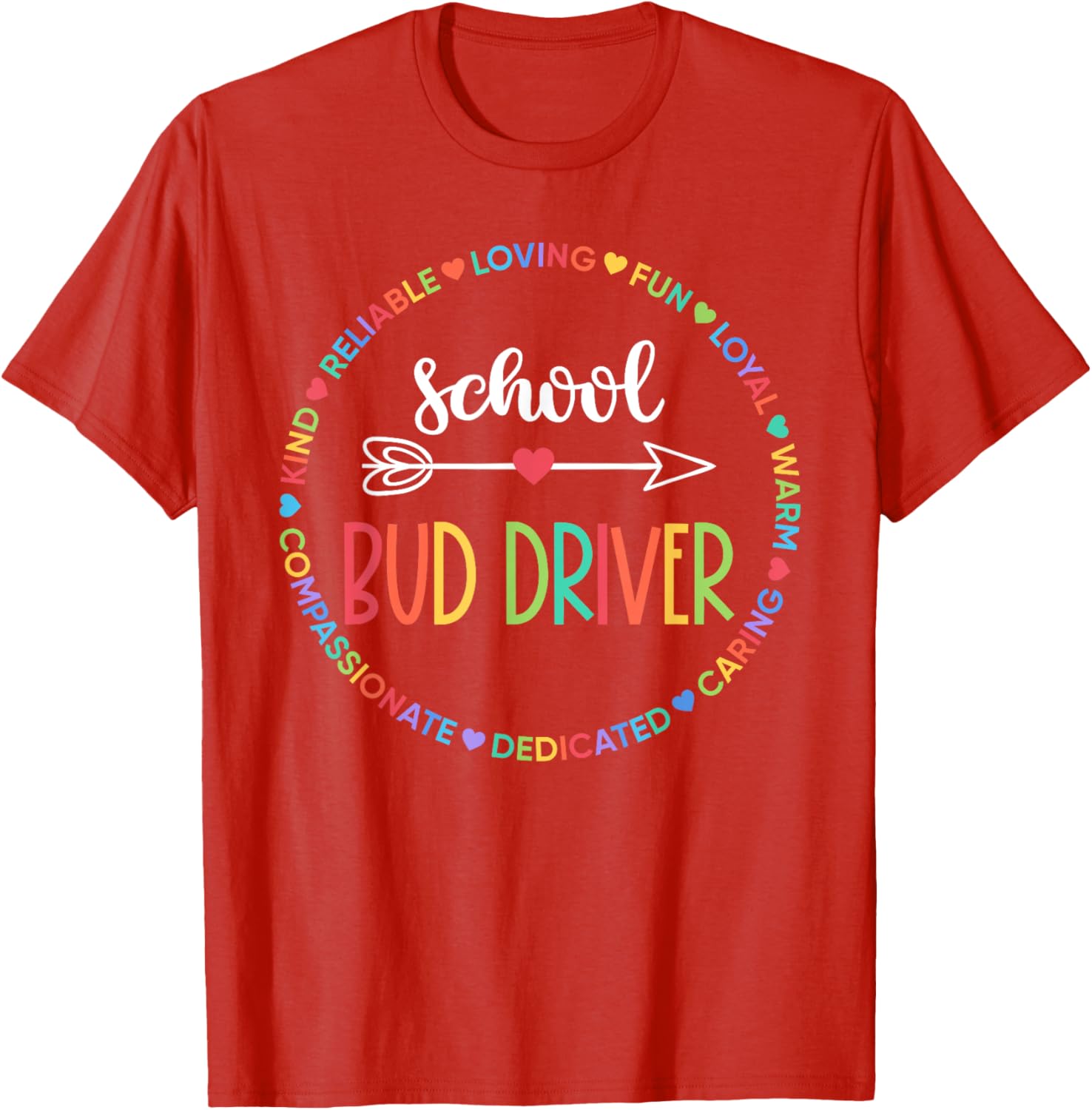Bus Driver Squad School Bus Driver Appreciation T-Shirt Gift - 16