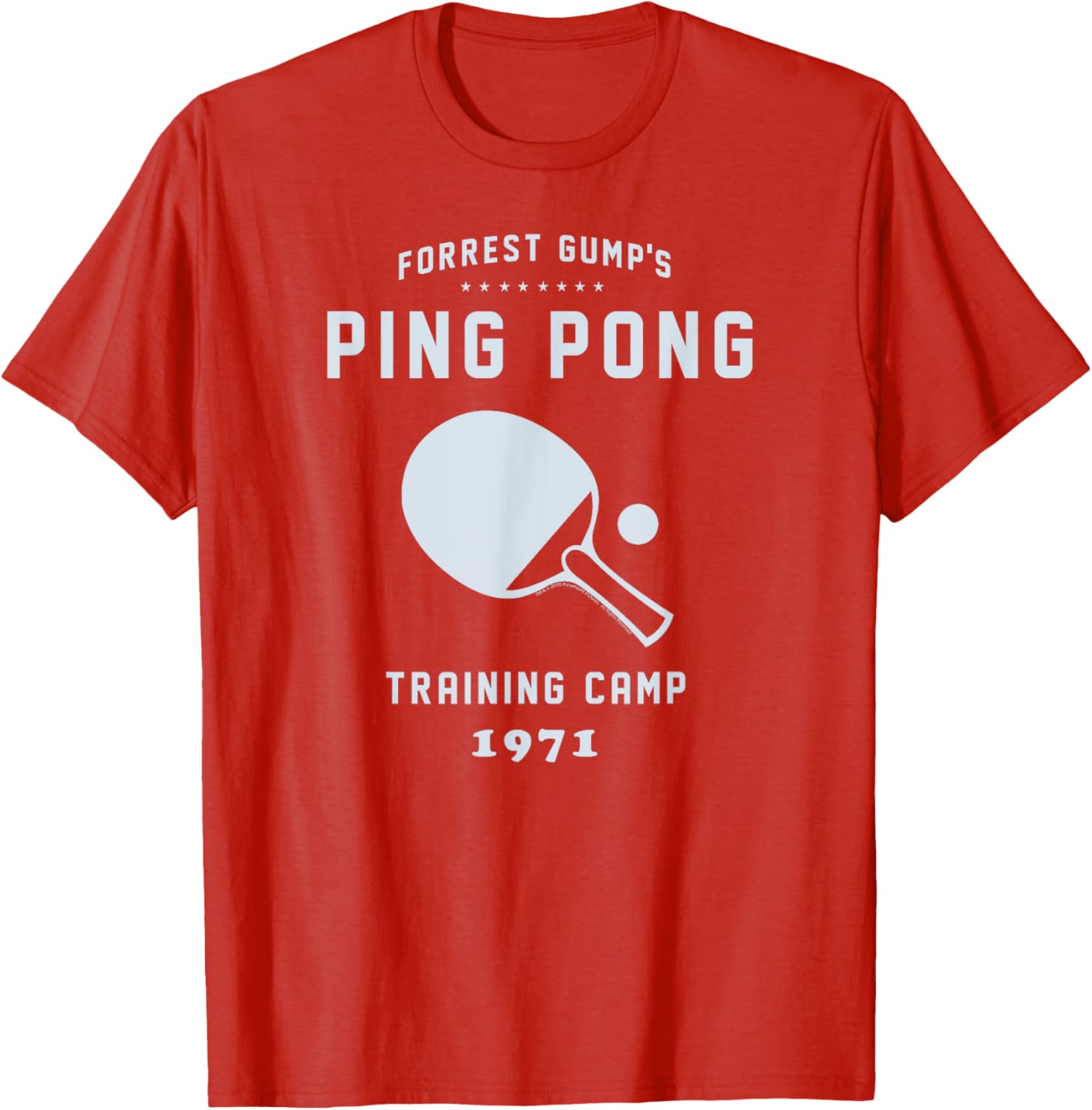 Forrest Gump Ping Pong Training Camp T-Shirt for Movie Fans and Athletes - 2