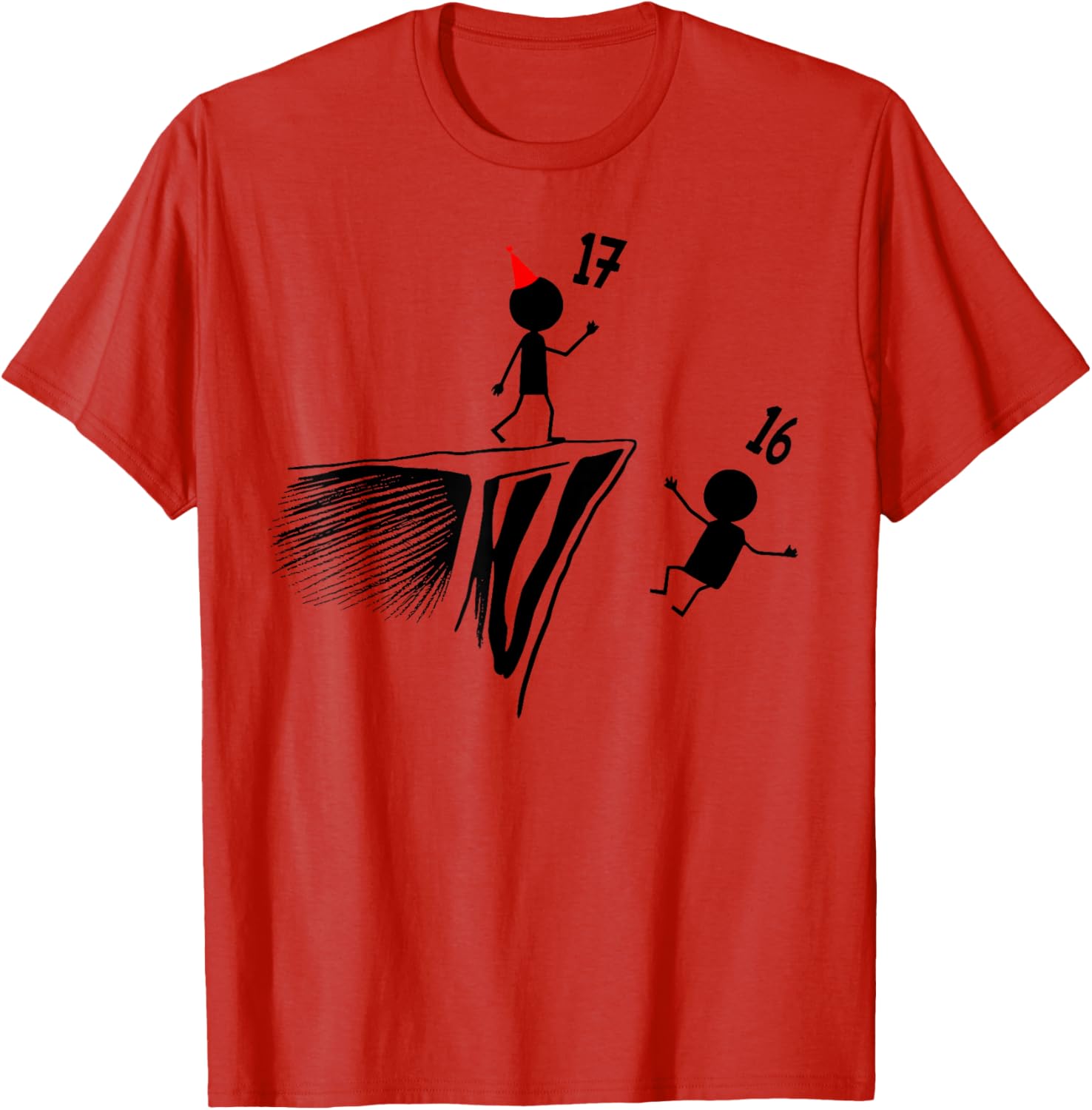 Funny 17th Birthday T-Shirt for Teens Cool Gift for 17 Year Olds - 6