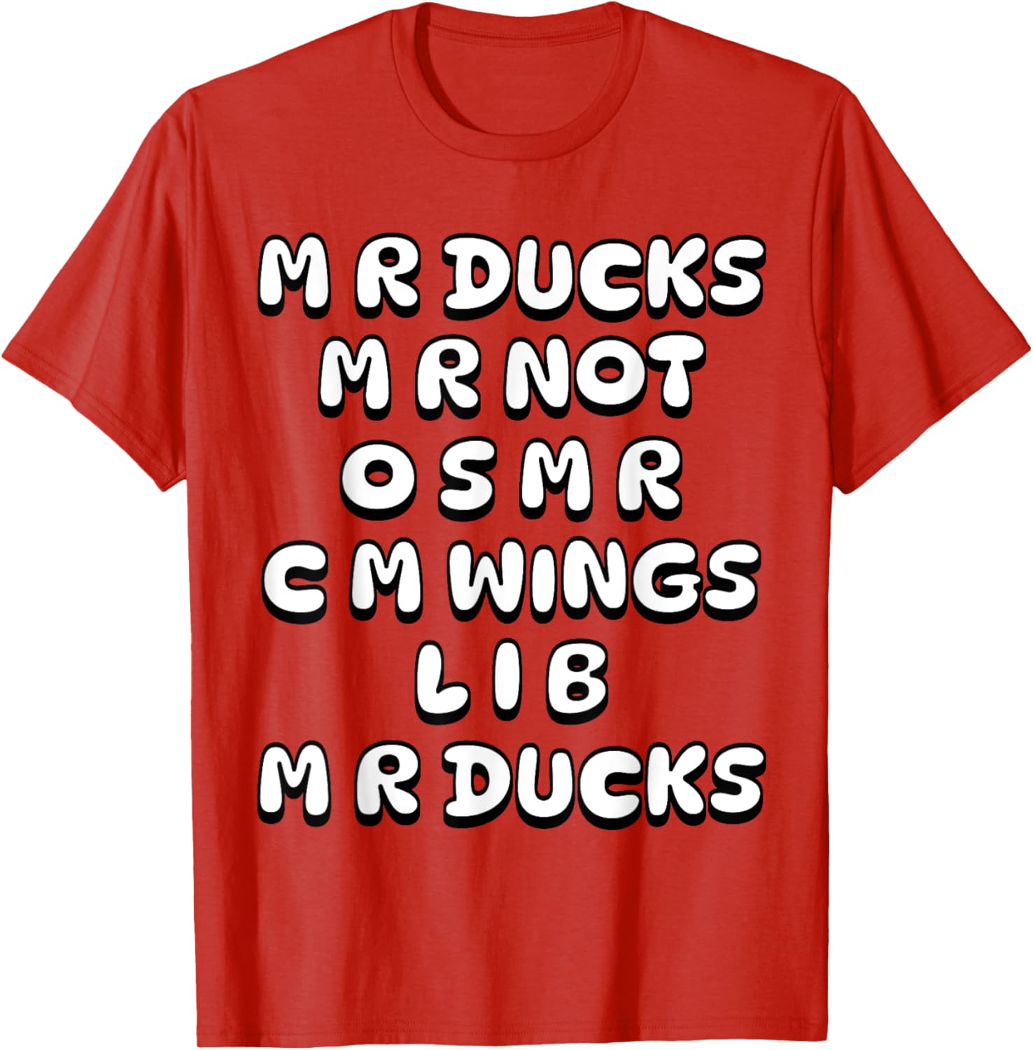 Funny M R Ducks Lover T-Shirt with Wings for Fun Casual Wear - 14