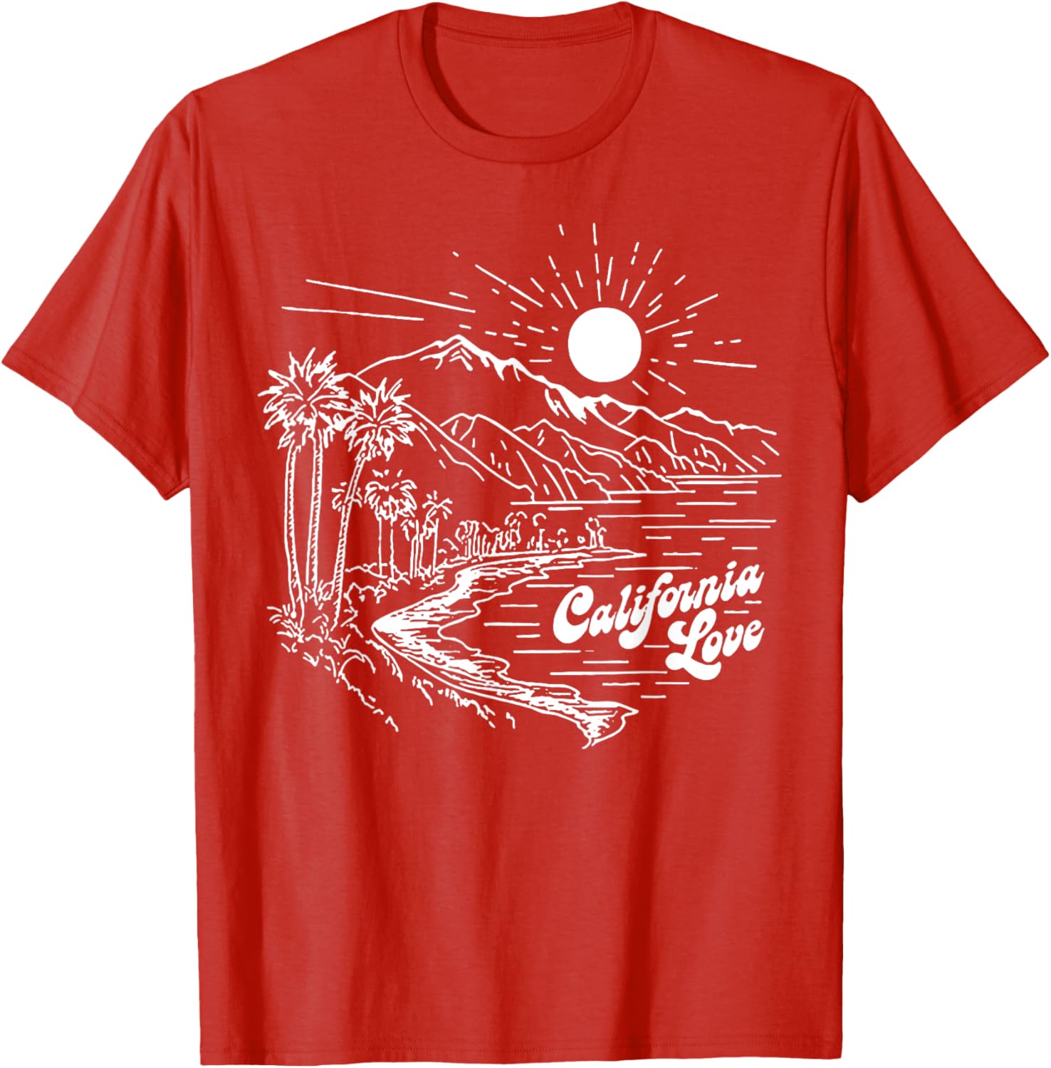 California Love T-Shirt for Men and Women - Stylish and Comfortable Apparel - 1