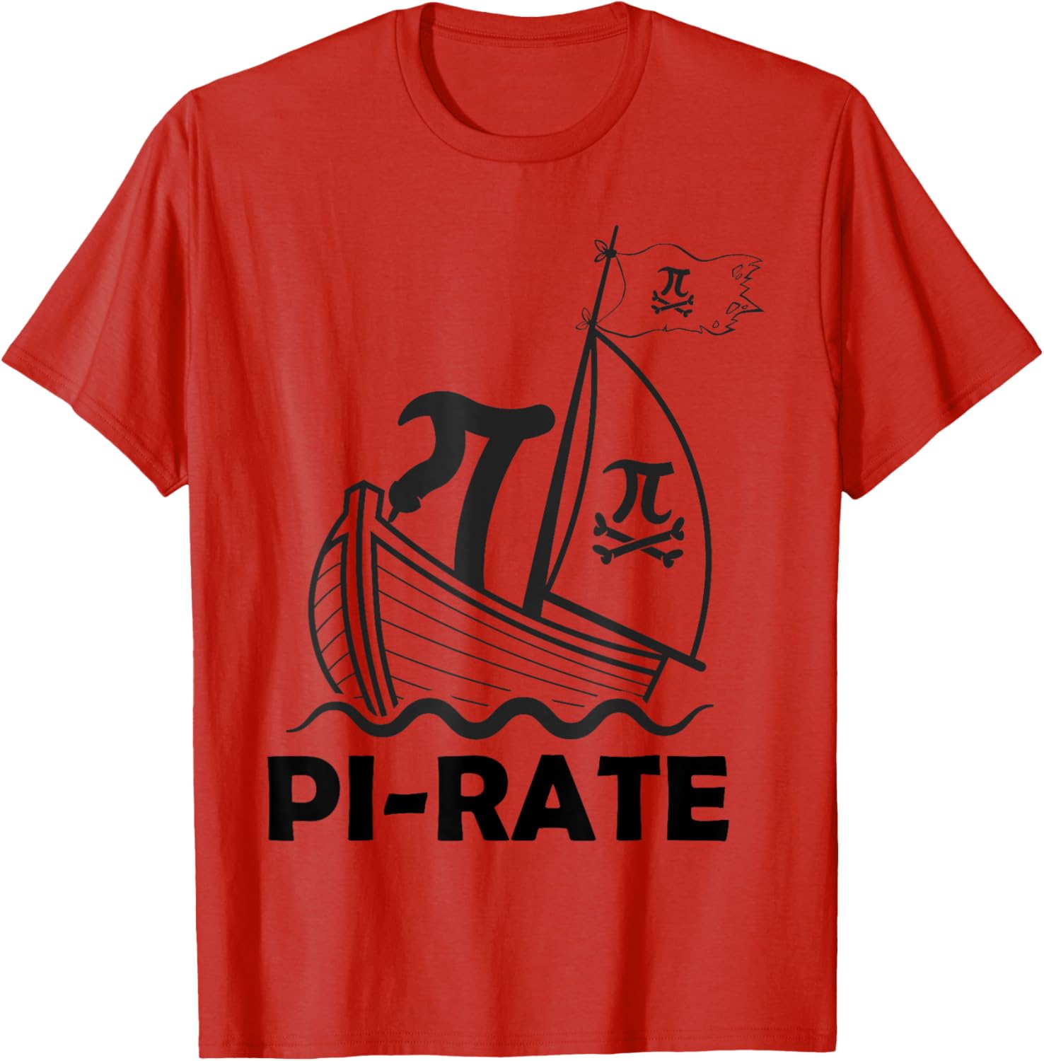 Funny Pirate Math Teacher Pi Day T-Shirt for Math Lovers and Teachers - 15