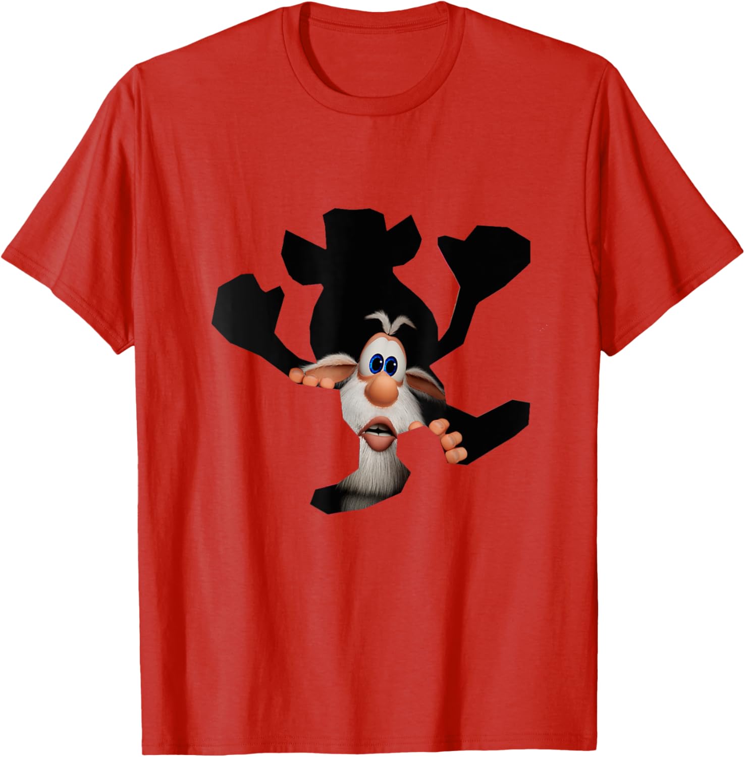 Cool Wall Hole Booba T-Shirt for Unique Casual Style and Comfort - 20