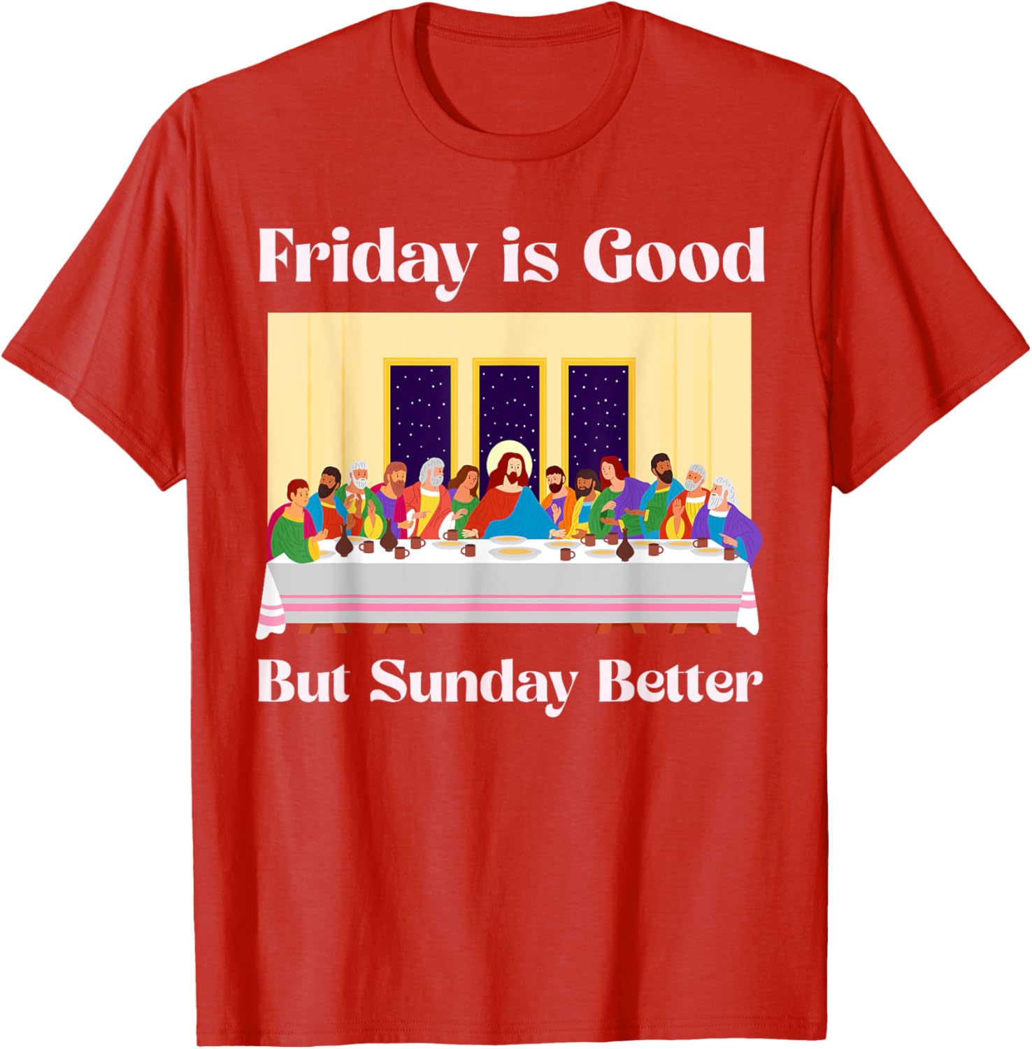 Friday is Good But Sunday is Better Easter T-Shirt for Christians - 5