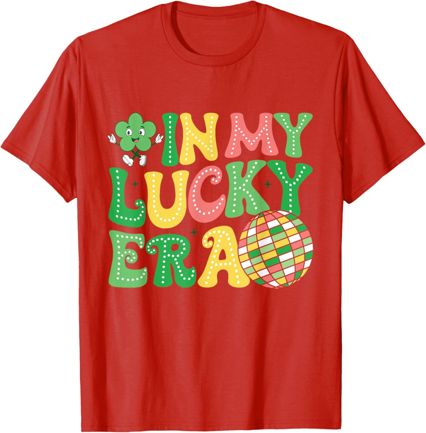 Funny St Patricks Day Shamrock T-Shirt for Kids - Lucky Era Design - 28