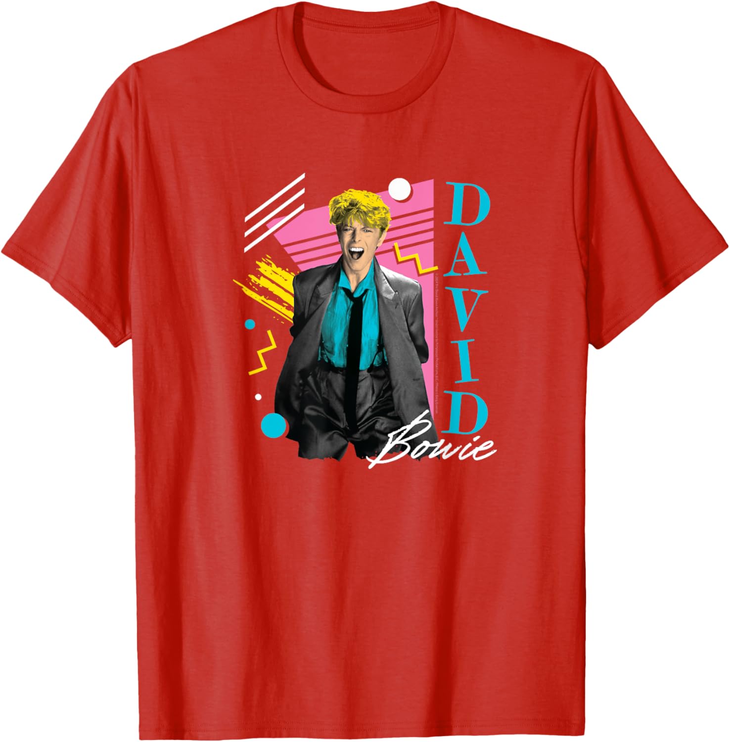 David Bowie 90's Vintage Graphic T-Shirt for Music Fans and Fashionistas - 6