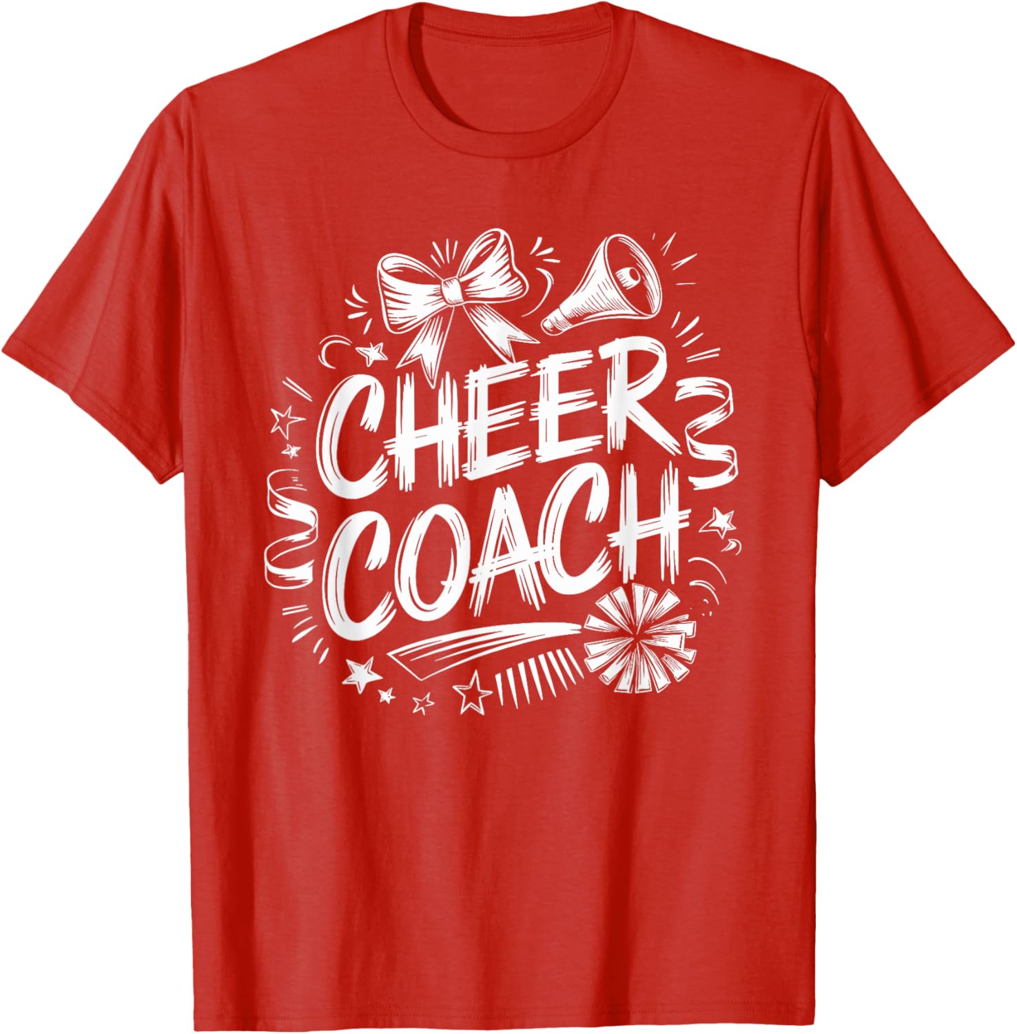 Cheer Coach T-Shirt for Cheerleaders - Cheerleading Apparel Gift - 10