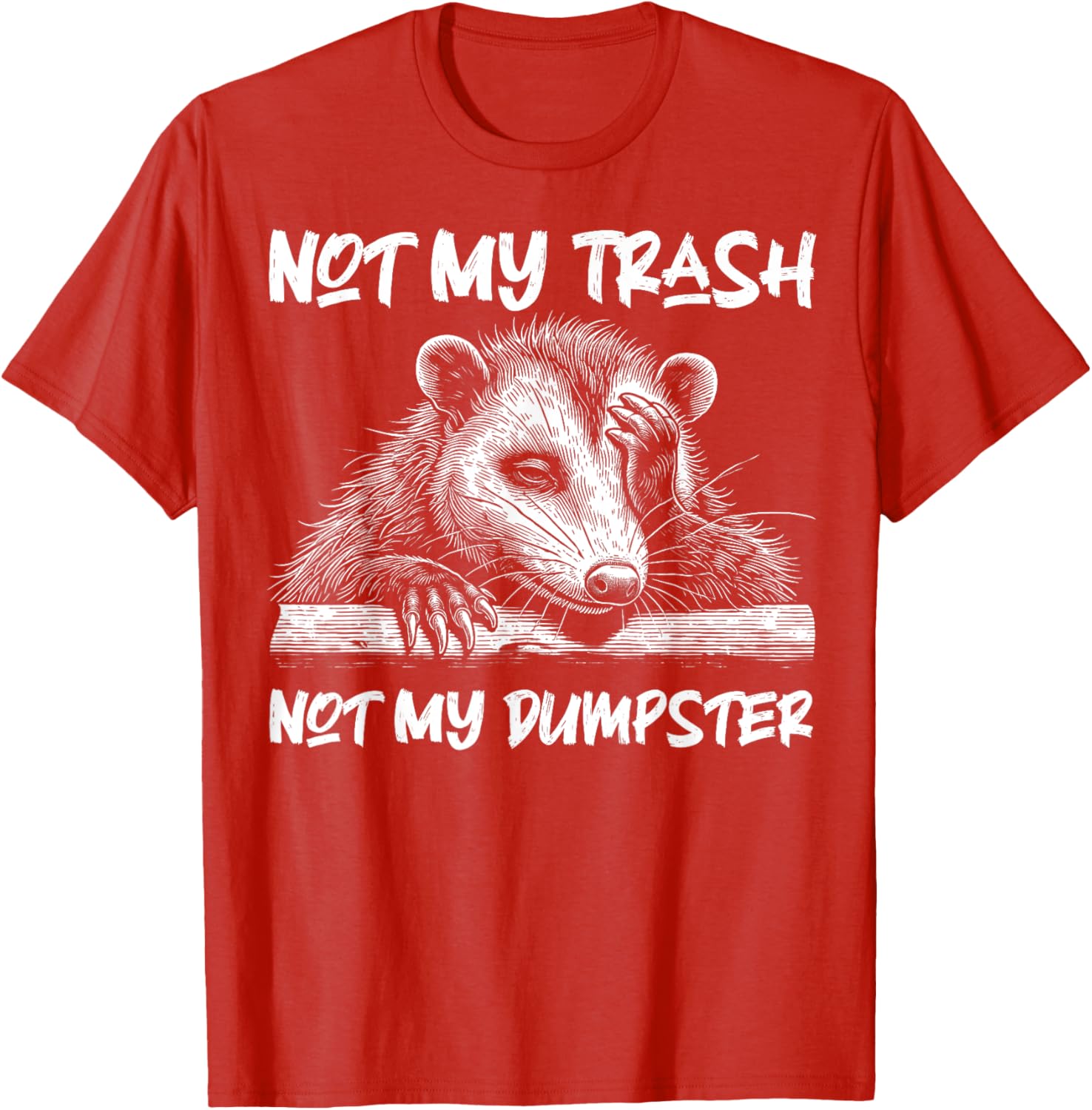 Funny Cute Baby Opossum T-Shirt for Animal Lovers and Opossum Fans - 6