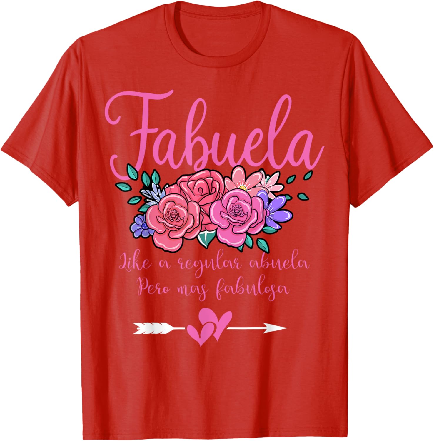 Fabuela Abuela Funny Spanish Grandma Definition T-Shirt for Family Fun - 23