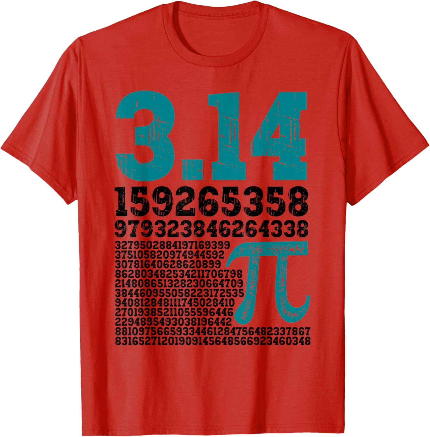 Funny Happy Pi Day Math Teacher T-Shirt for Math Lovers 3.14 - 6