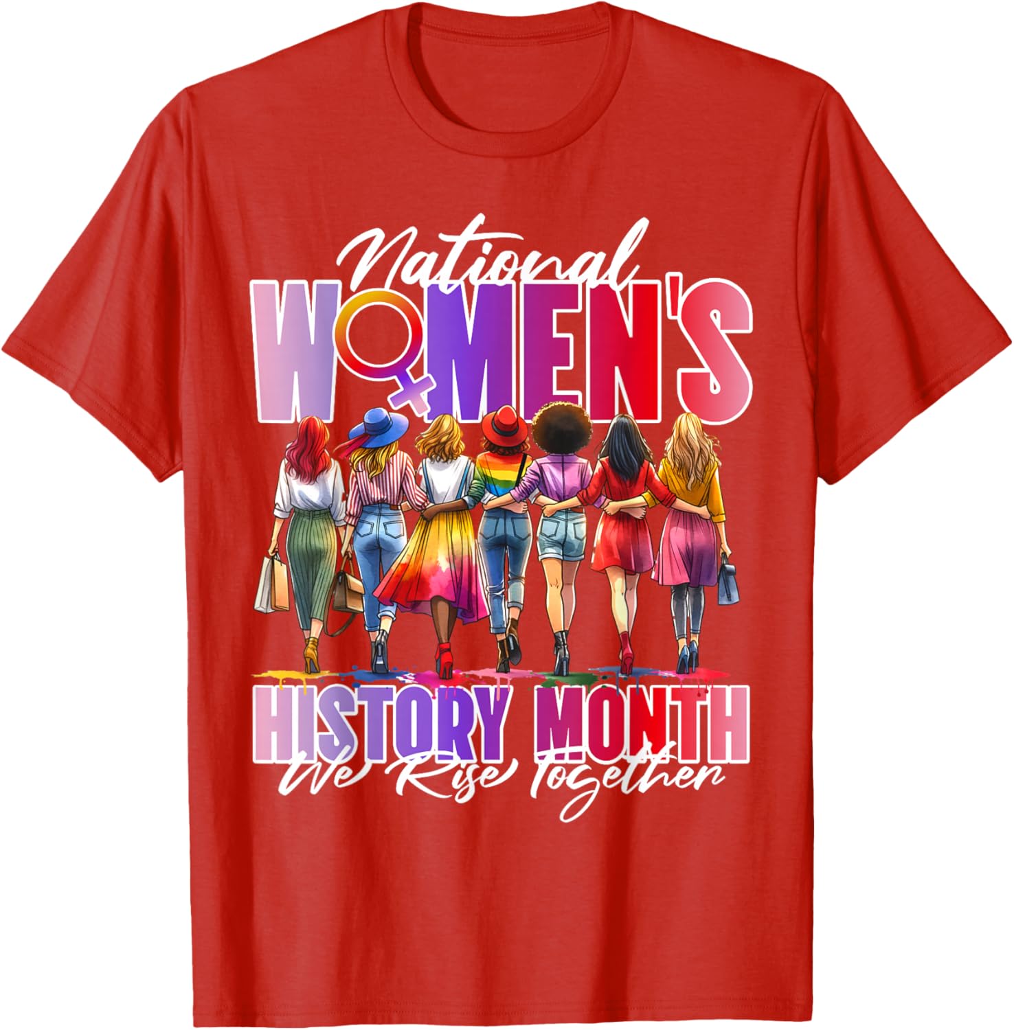 Embrace Equity Women's History Month 2025 T-Shirt for Every Woman - 5