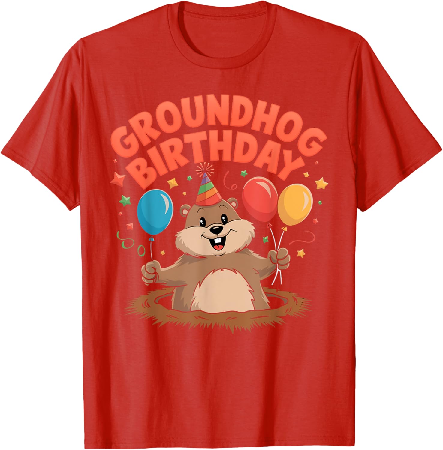 Cute Groundhog Day Birthday T-Shirt for February 2 Celebrations - 8