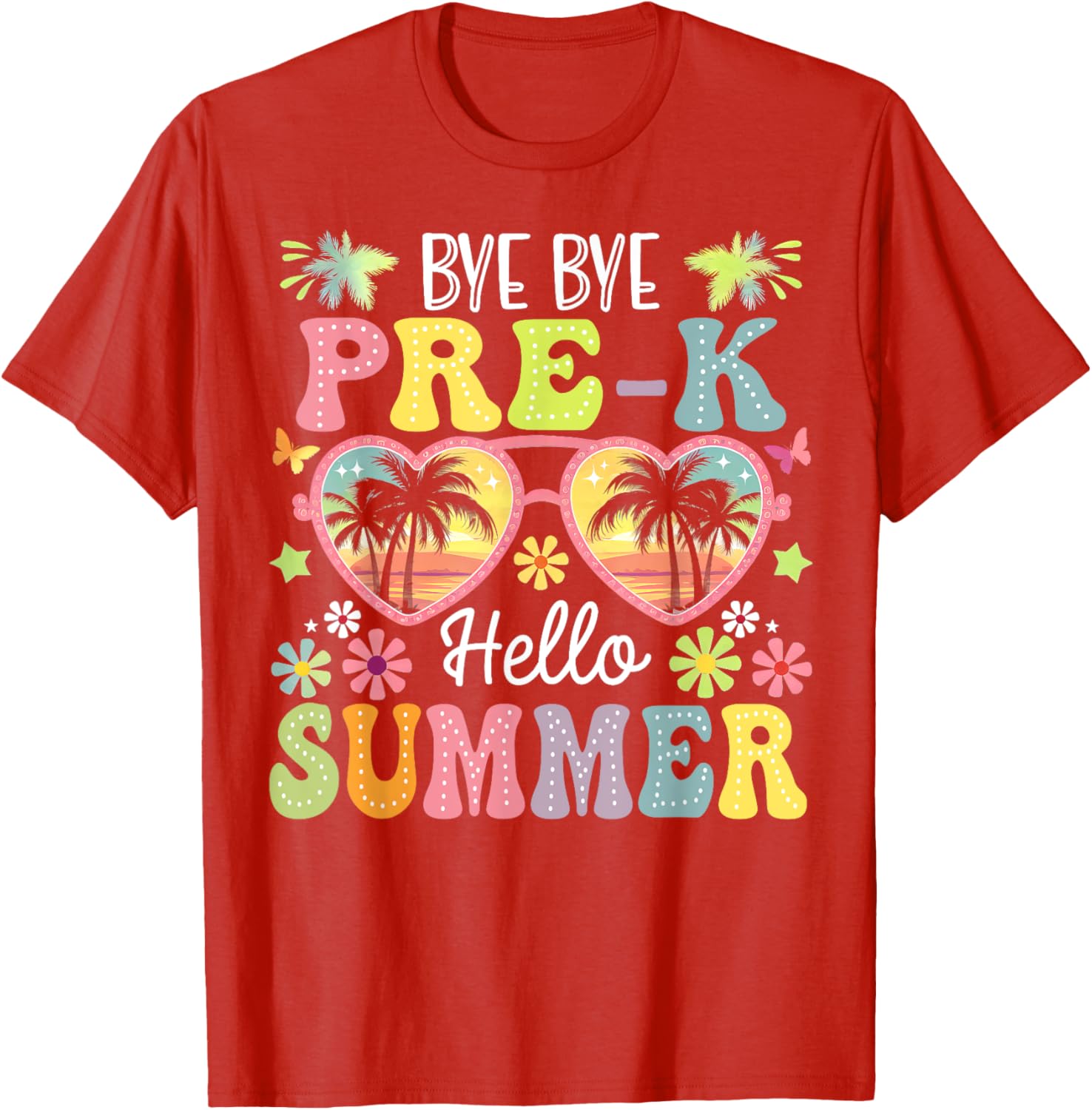 Goodbye Pre-K Hello Summer Boys Kids T-Shirt for Last Day of School - 20