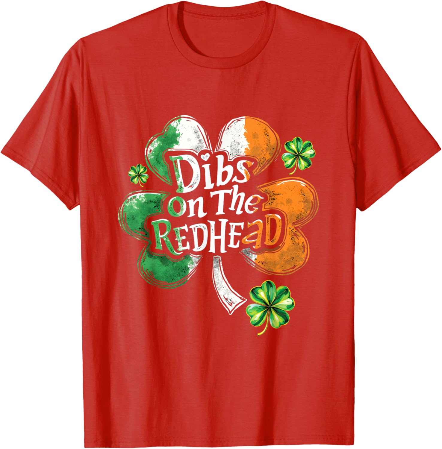 Dibs on the Redhead St Patrick's Shamrock T-Shirt for Irish Pride - 12