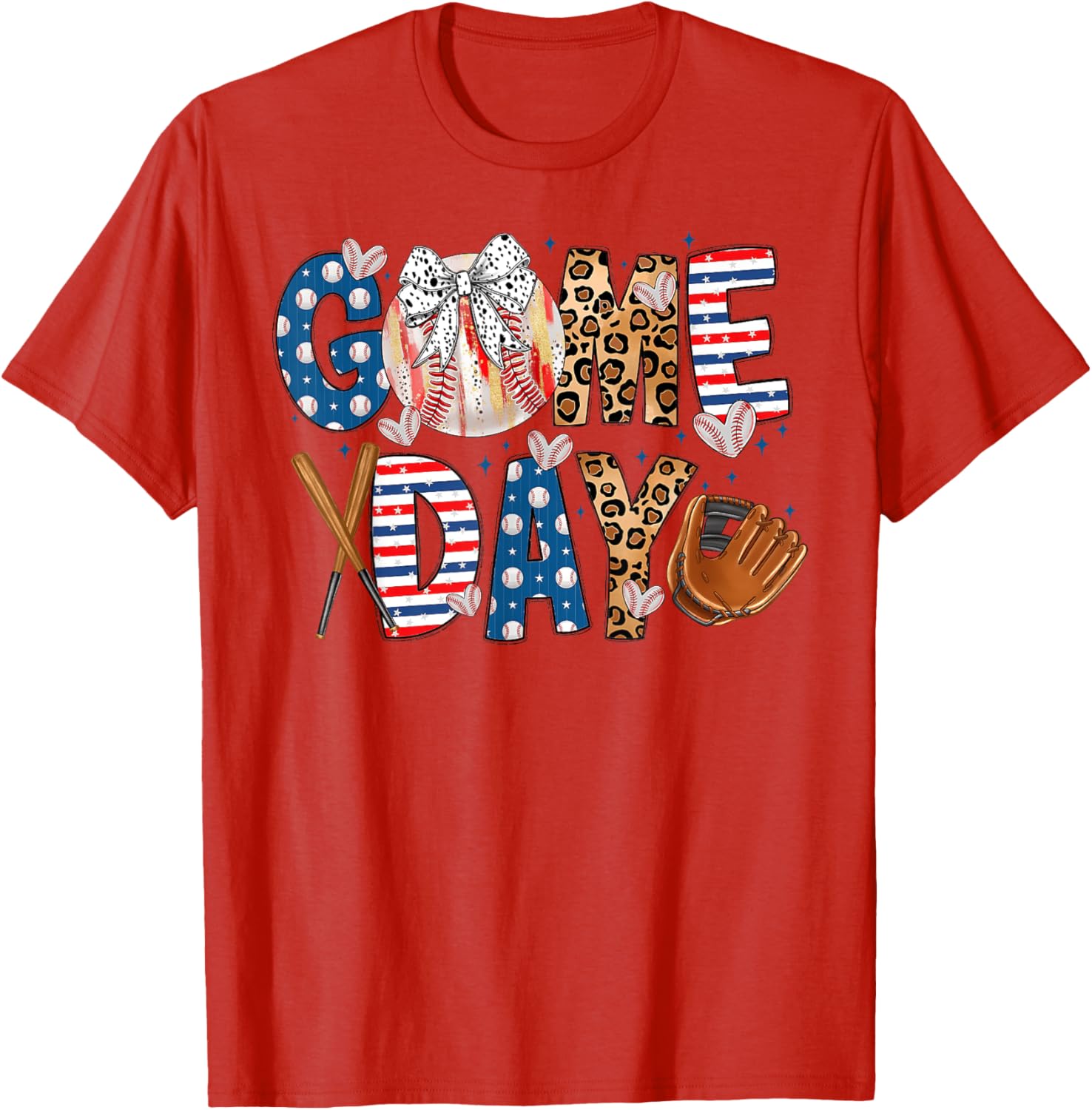 Funny Coquette Bow Baseball Mom T-Shirt for Game Day Enthusiasts - 20