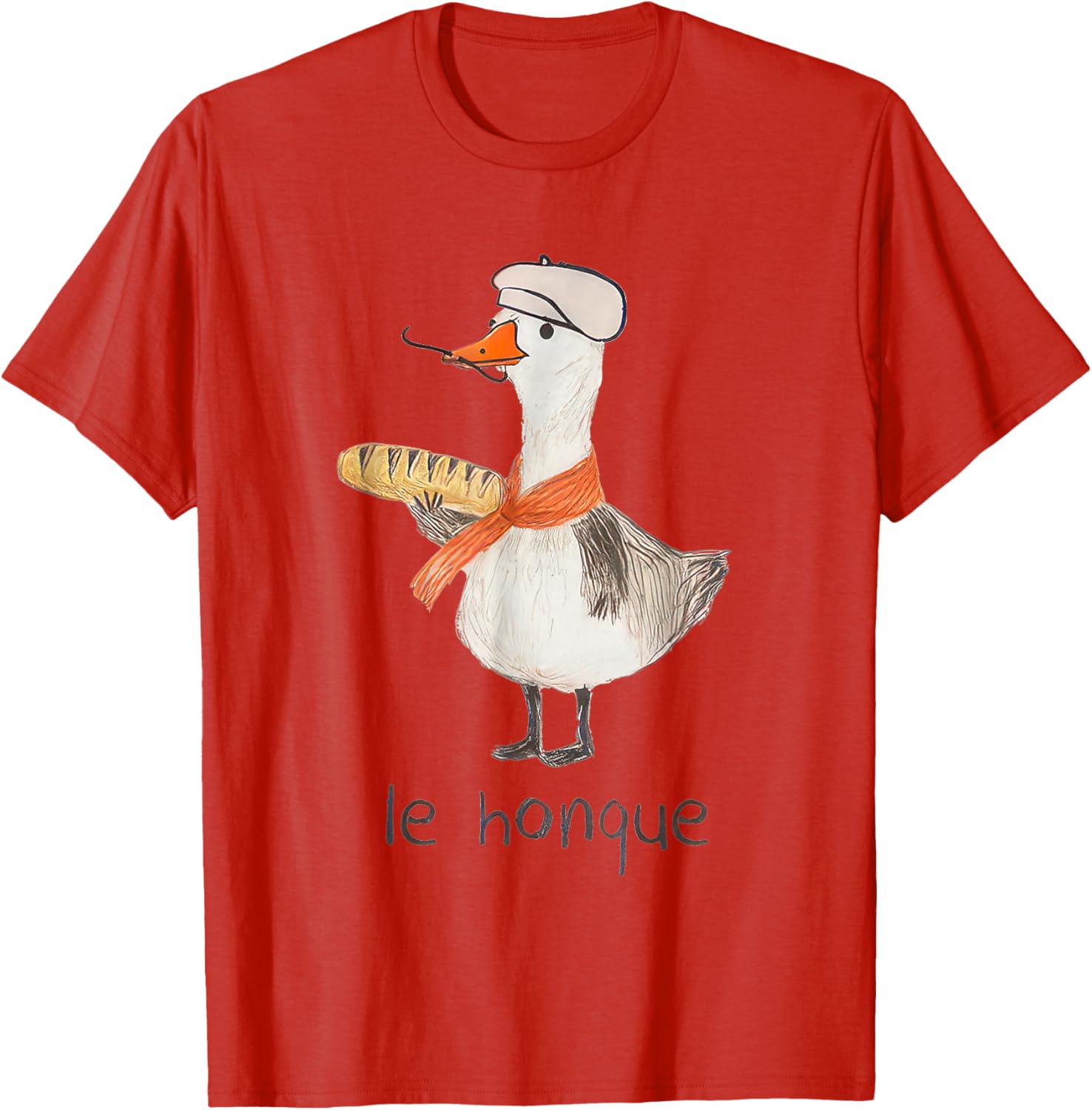 Funny French Goose Shirt Le Honque Casual Tee for Stylish Comfort - 4